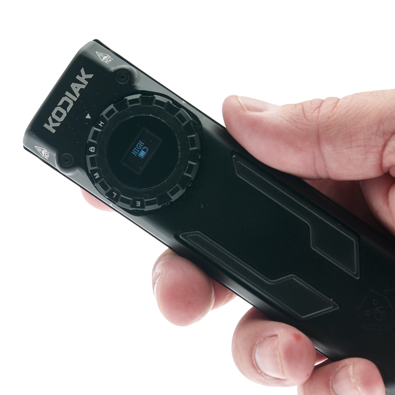 Krux 6.0 6000 Lumen Rechargeable Dial Tactical EDC Light with OLED