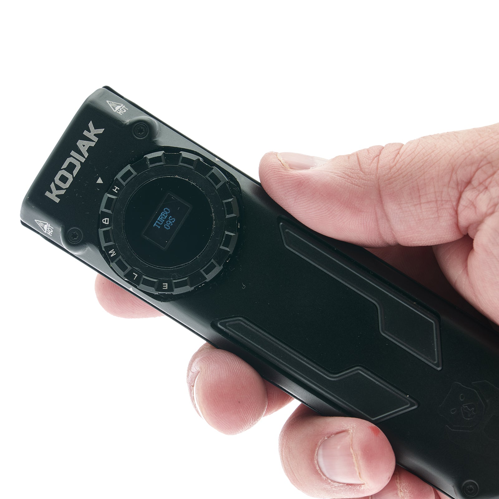 Krux 6.0 6000 Lumen Rechargeable Dial Tactical EDC Light with OLED
