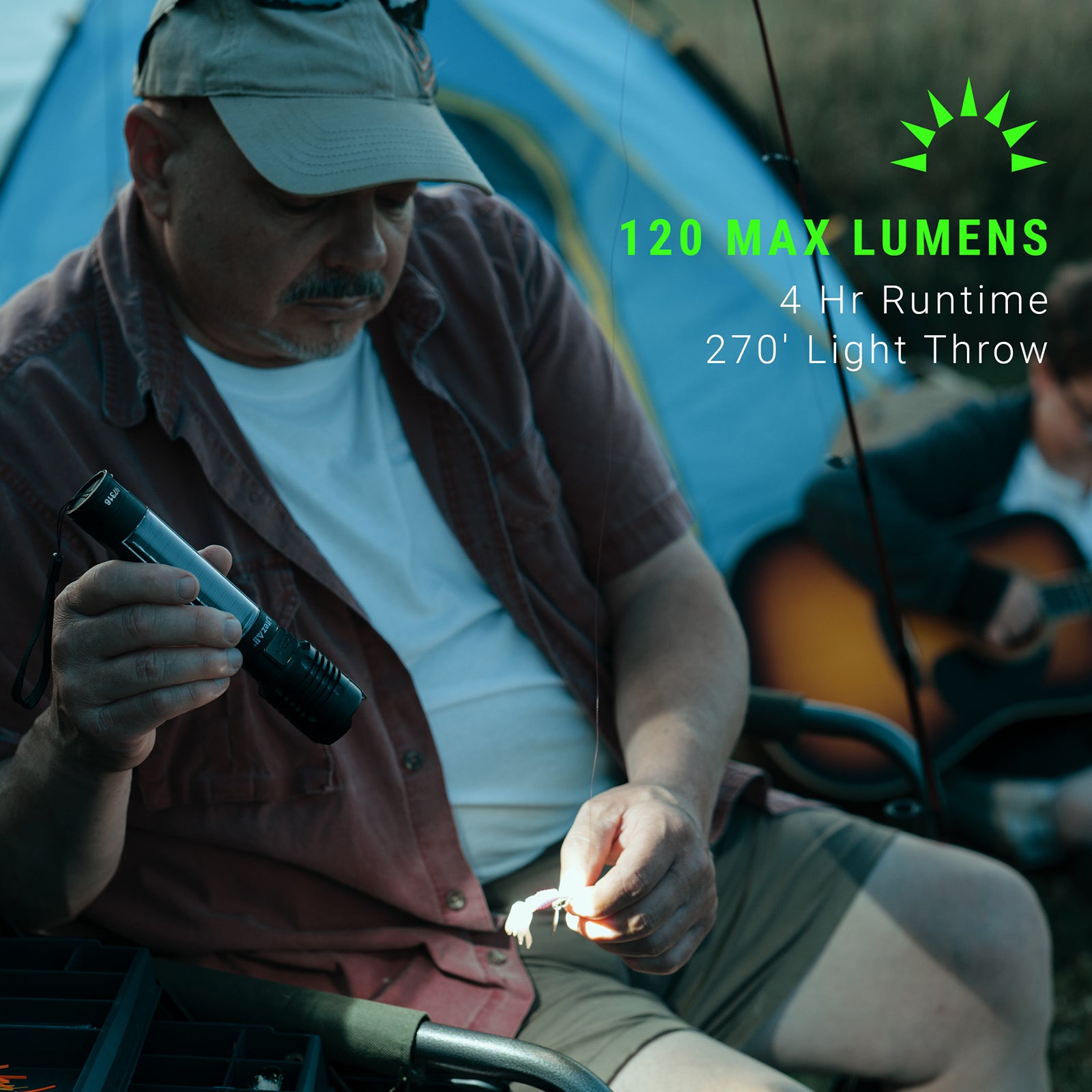 LitezAll® Bask Solar Powered & USB Rechargeable Flashlight - LitezAll - 6