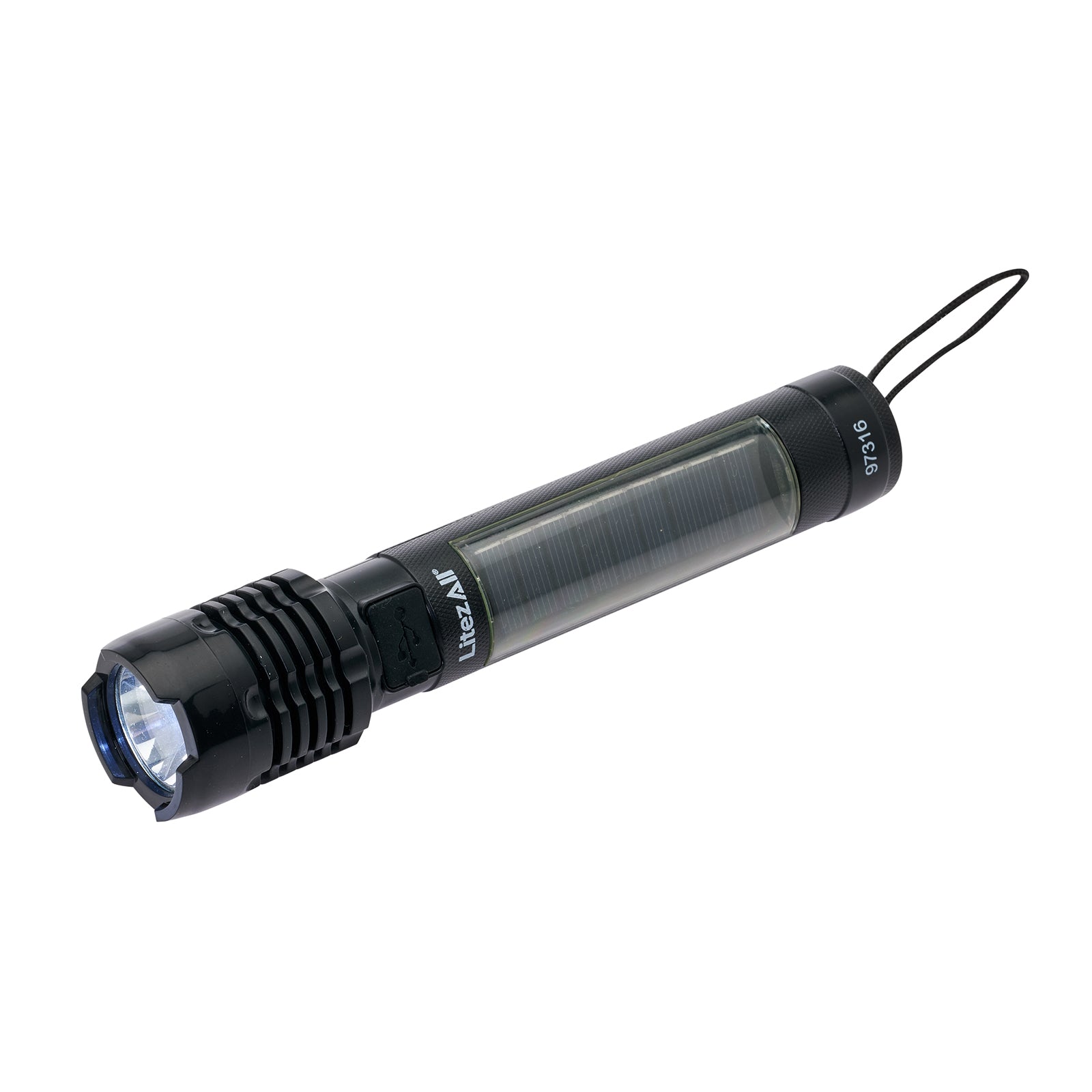 LitezAll® Bask Solar Powered & USB Rechargeable Flashlight - LitezAll - 15