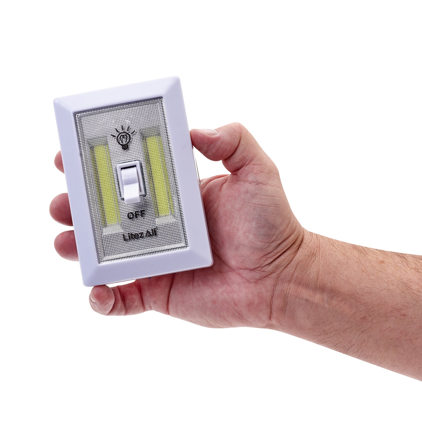 LitezAll® COB LED Rechargeable Cordless Light Switch - LitezAll - 12