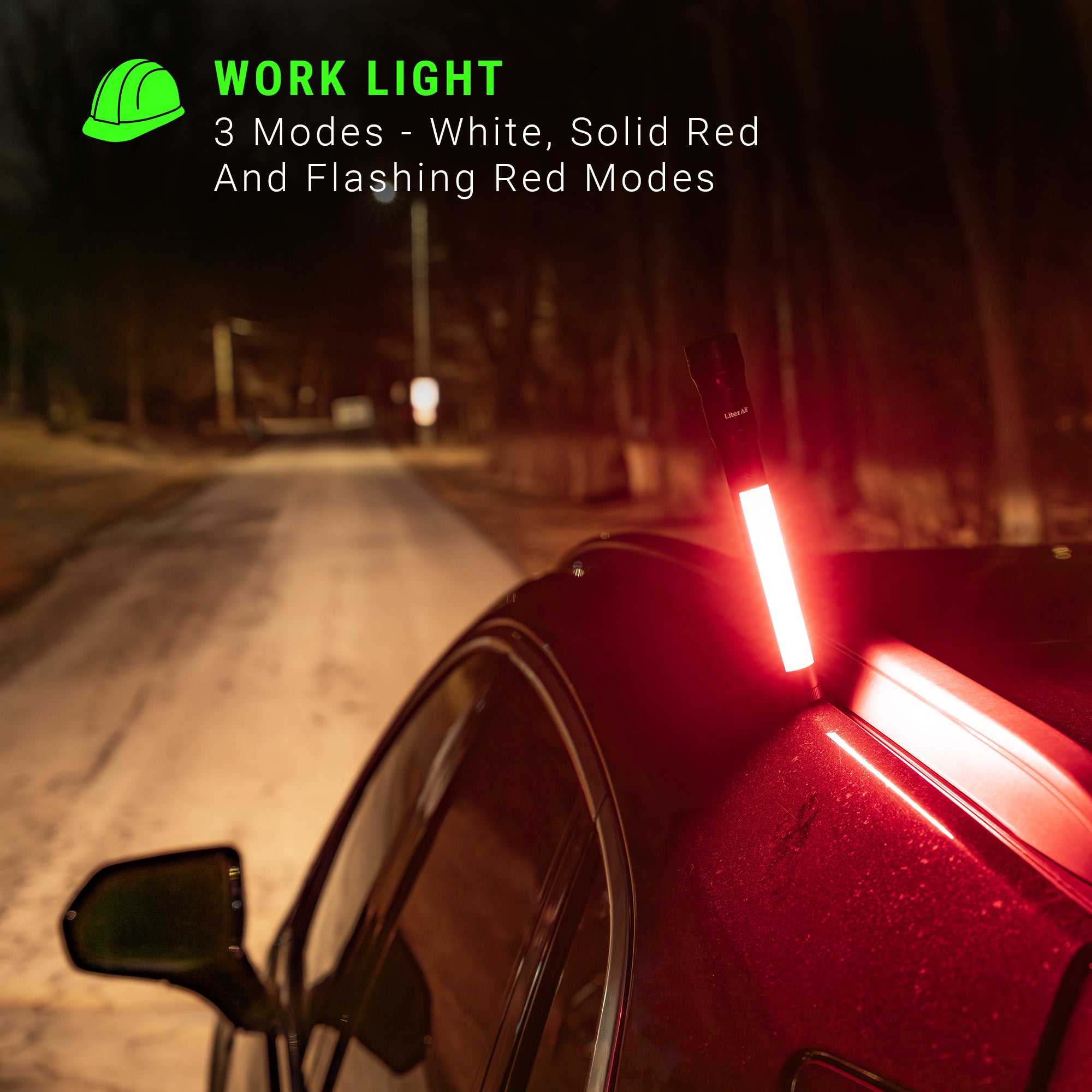 LitezAll® Icy Light Ice Scraper with Removable Utility Flashlight - LitezAll - 6