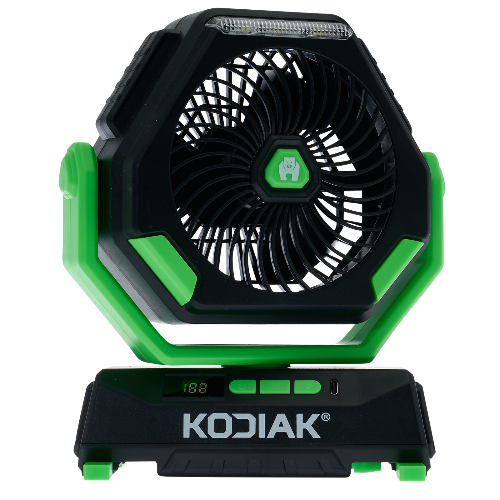 Kodiak® Kona Oscillating Fan + Light - LitezAll - 18