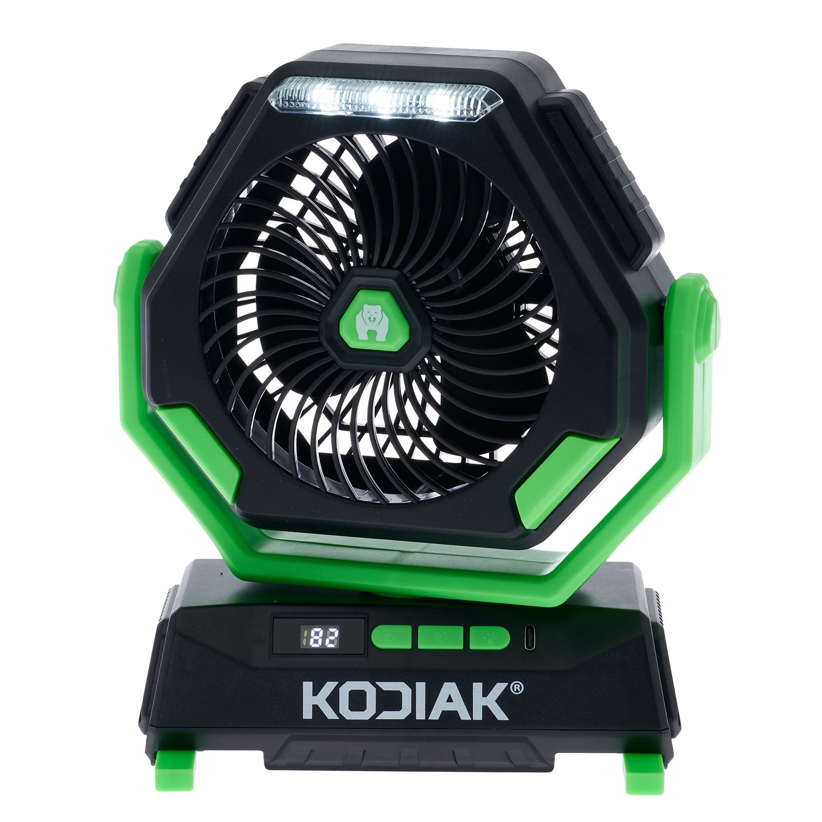 Kodiak® Kona Oscillating Fan + Light - LitezAll - 25