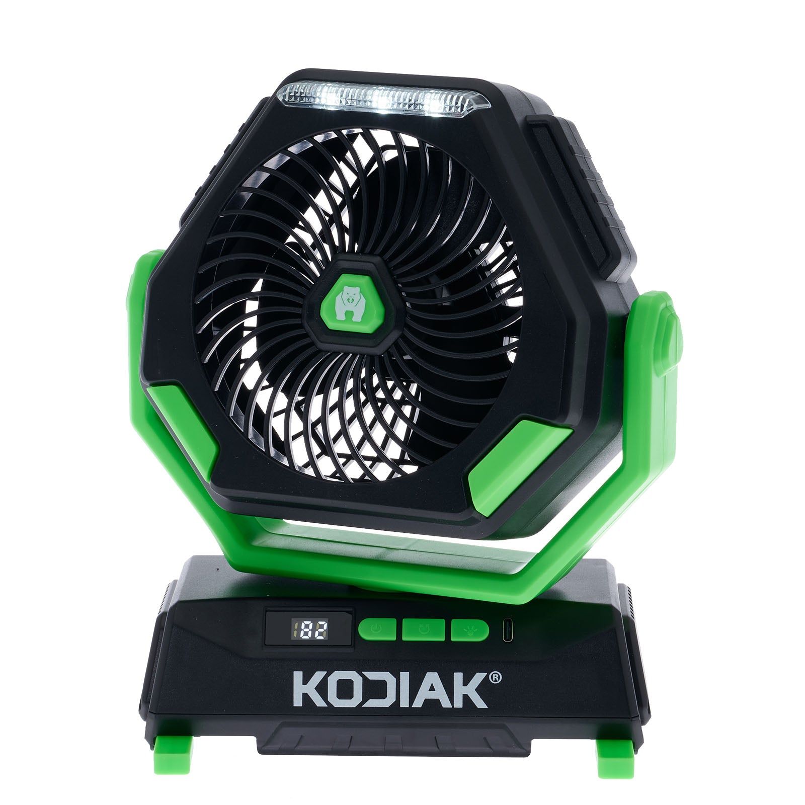 Kodiak® Kona Oscillating Fan + Light - LitezAll - 26