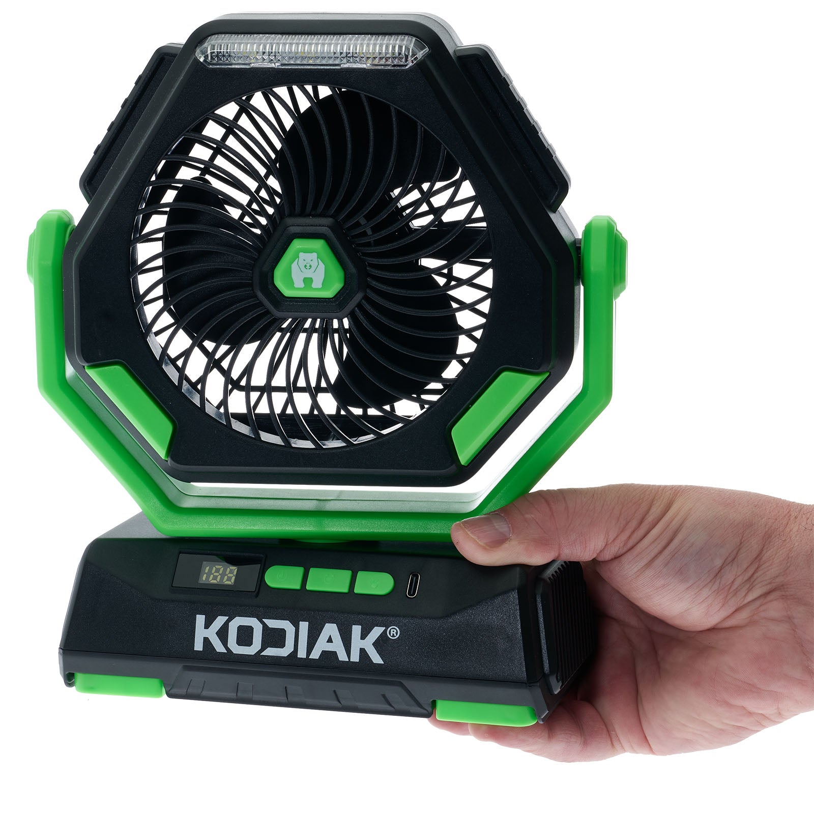 Kodiak® Kona Oscillating Fan + Light - LitezAll - 38