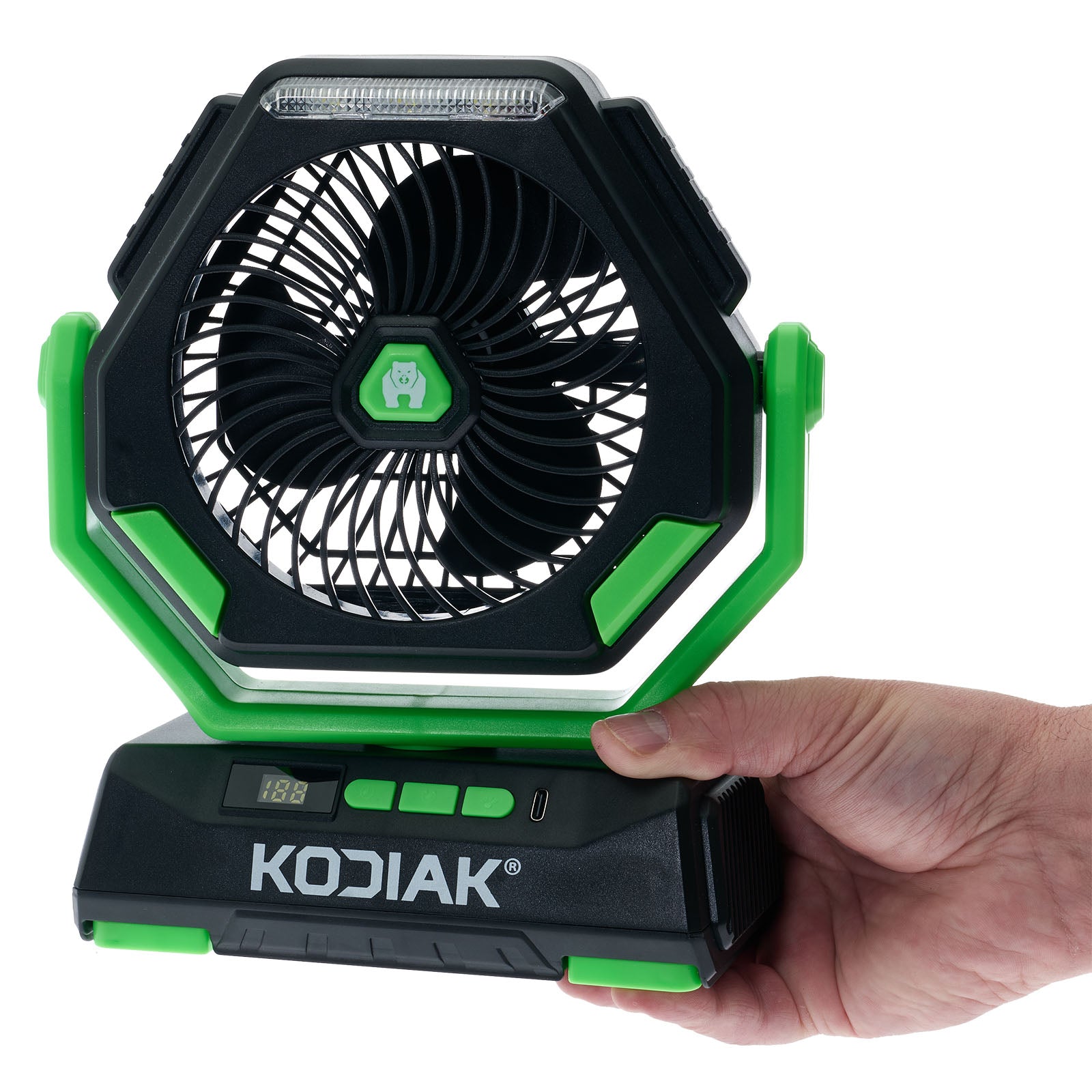 Kodiak® Kona Oscillating Fan + Light - LitezAll - 39