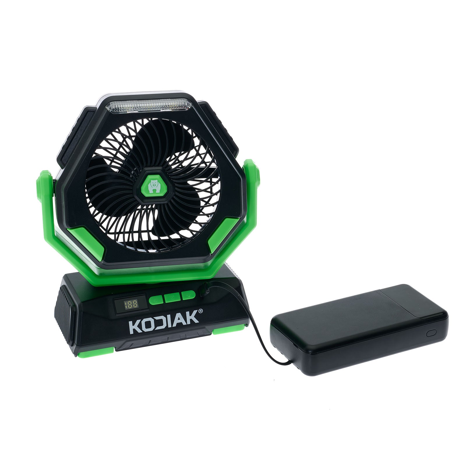 Kodiak® Kona Oscillating Fan + Light - LitezAll - 40