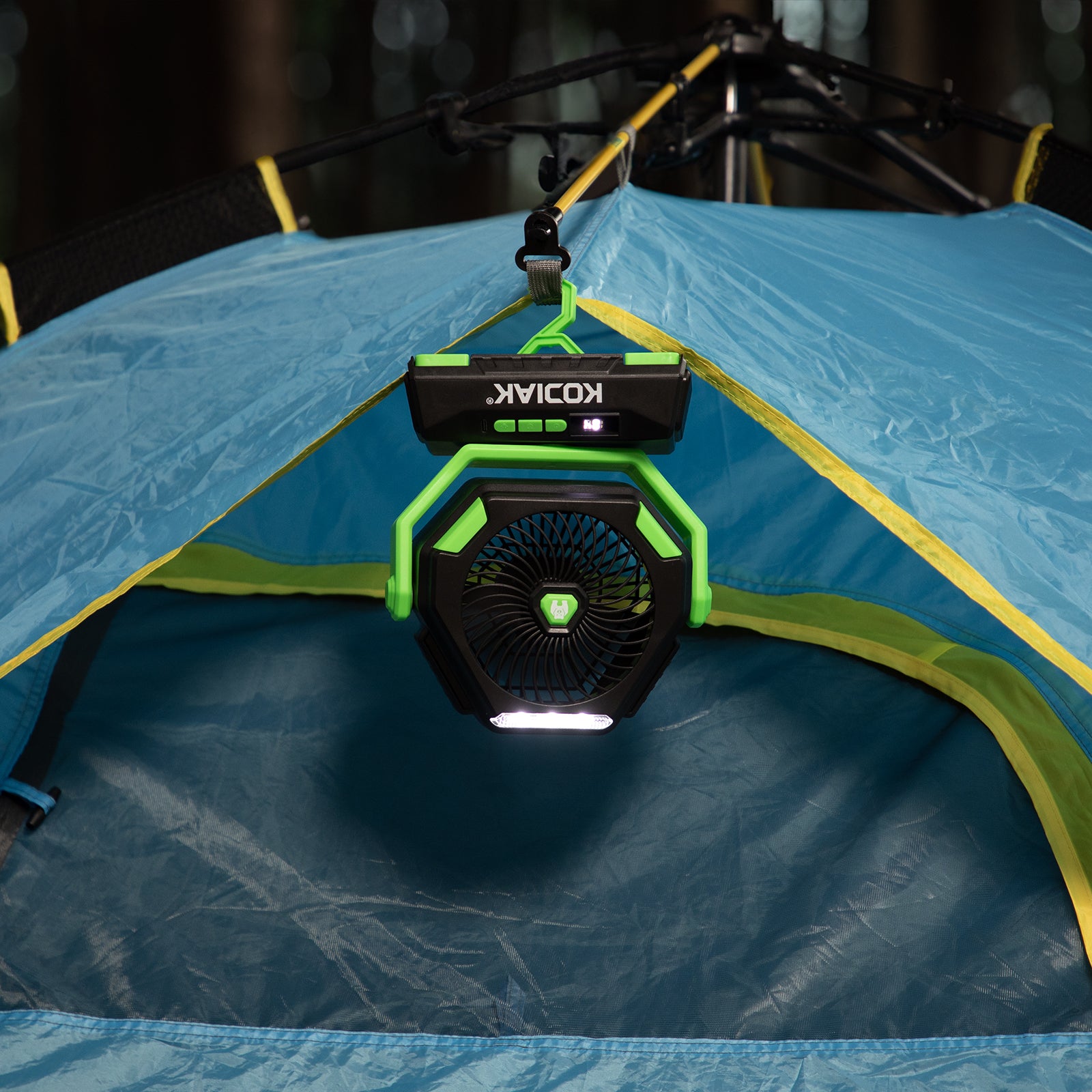 Kodiak® Kona Oscillating Fan + Light - LitezAll - 13