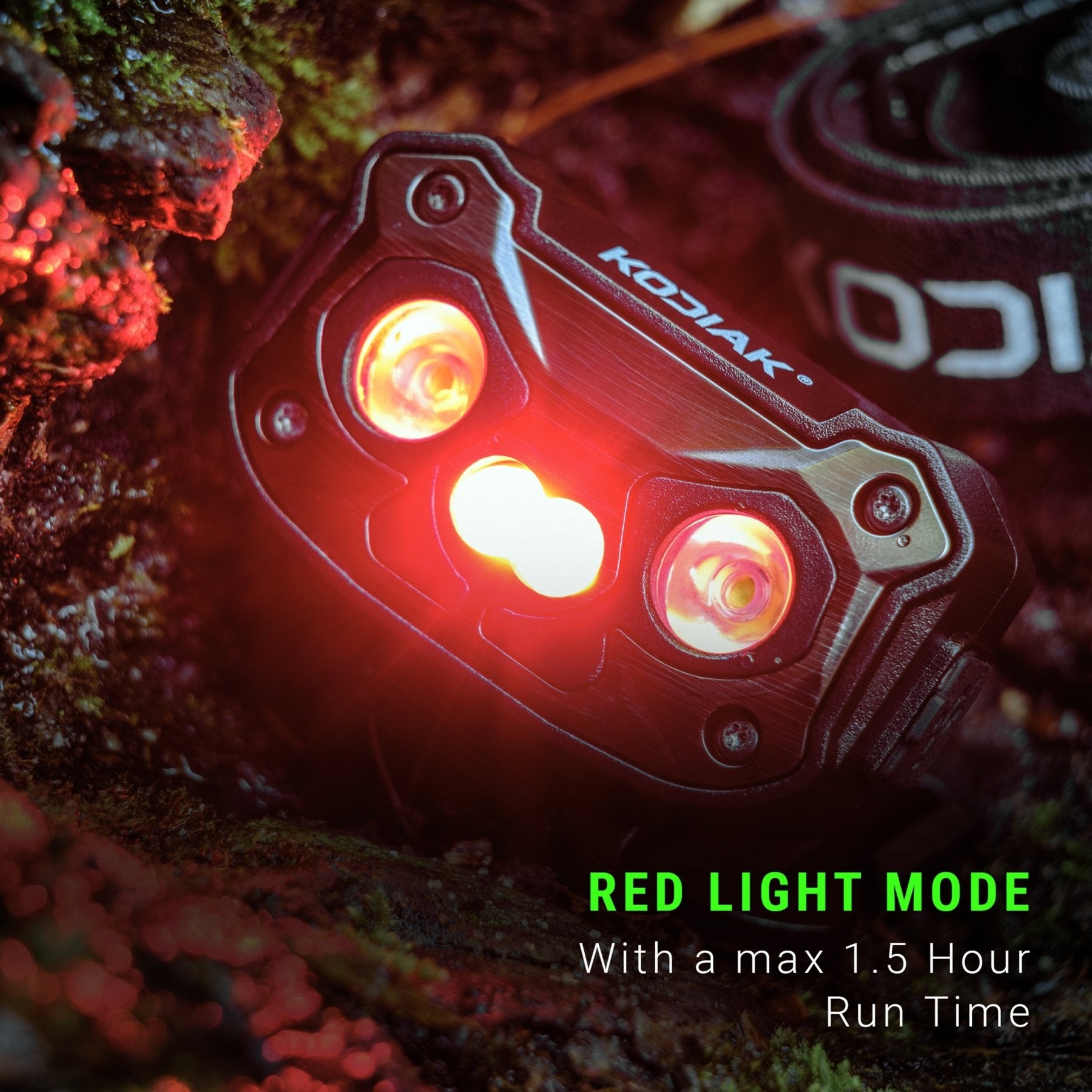 Kodiak® Kip 2.0 Rechargeable Six Mode LED headlamp - LitezAll - 5