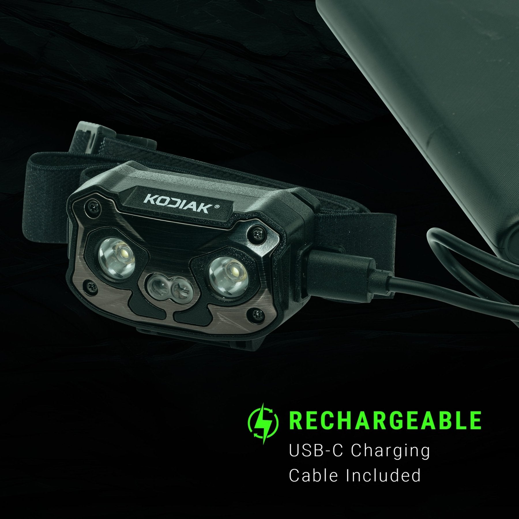 Kodiak® Kip 2.0 Rechargeable Six Mode LED headlamp - LitezAll - 11