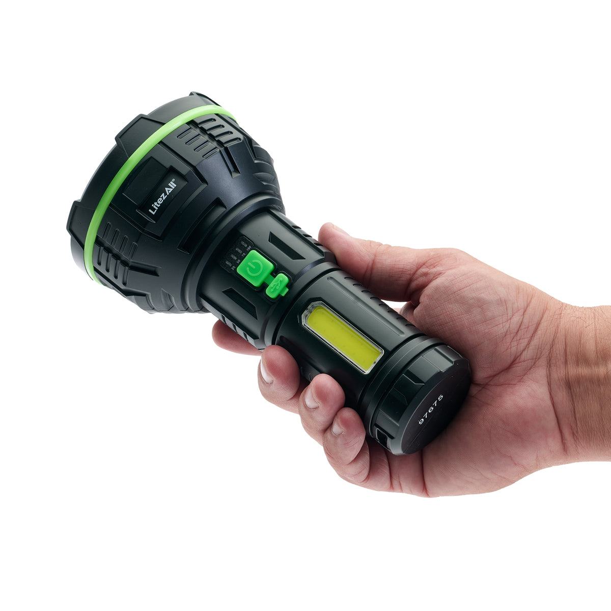 LitezAll® Rechargeable Ultralite® Hybrid Beam Flashlight - LitezAll - 8
