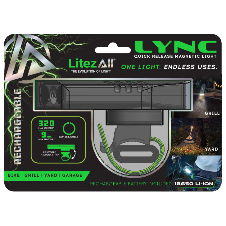 LitezAll® Lync Quick Release Magnetic Light