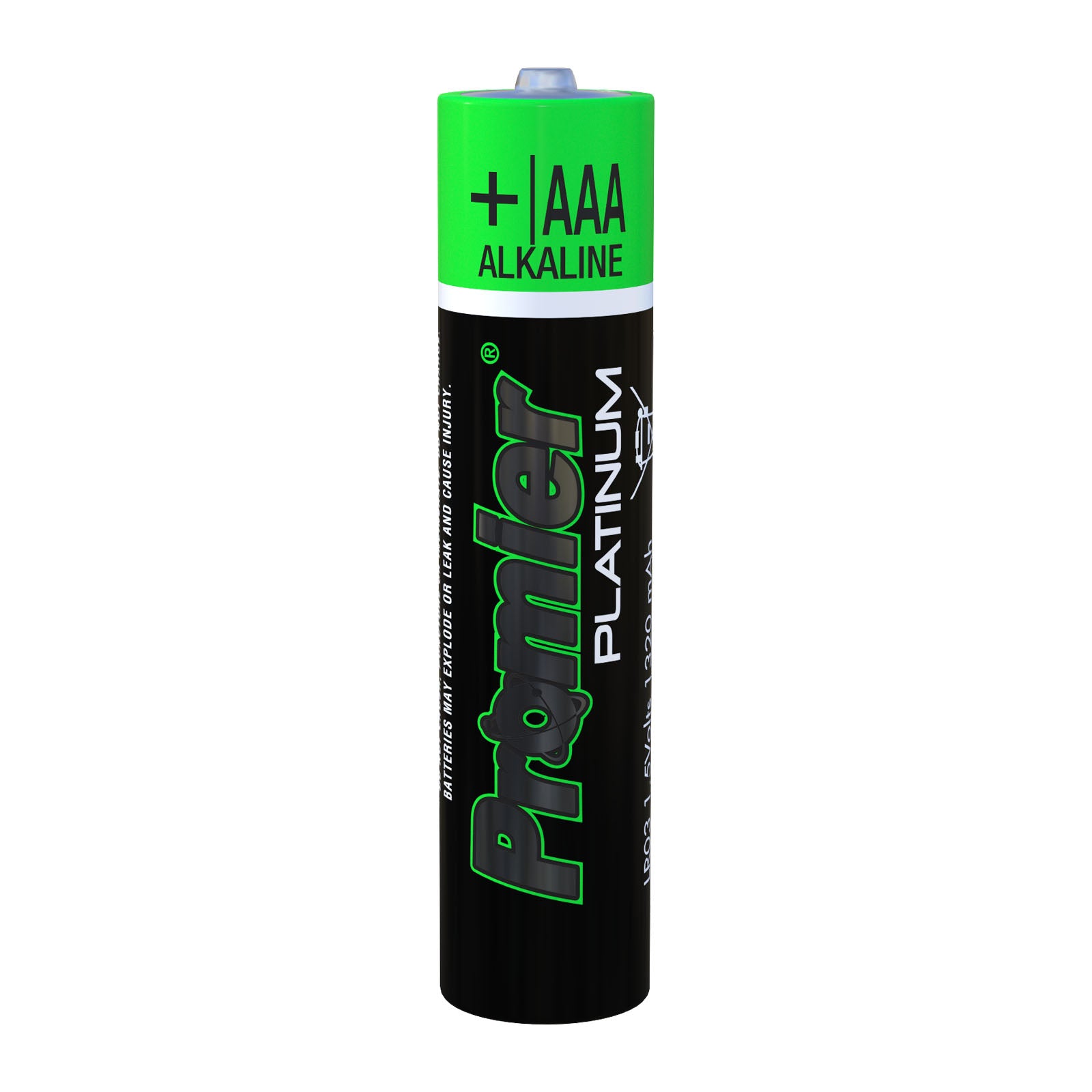 Promier AAA Platinum Alkaline Battery 4 Pack