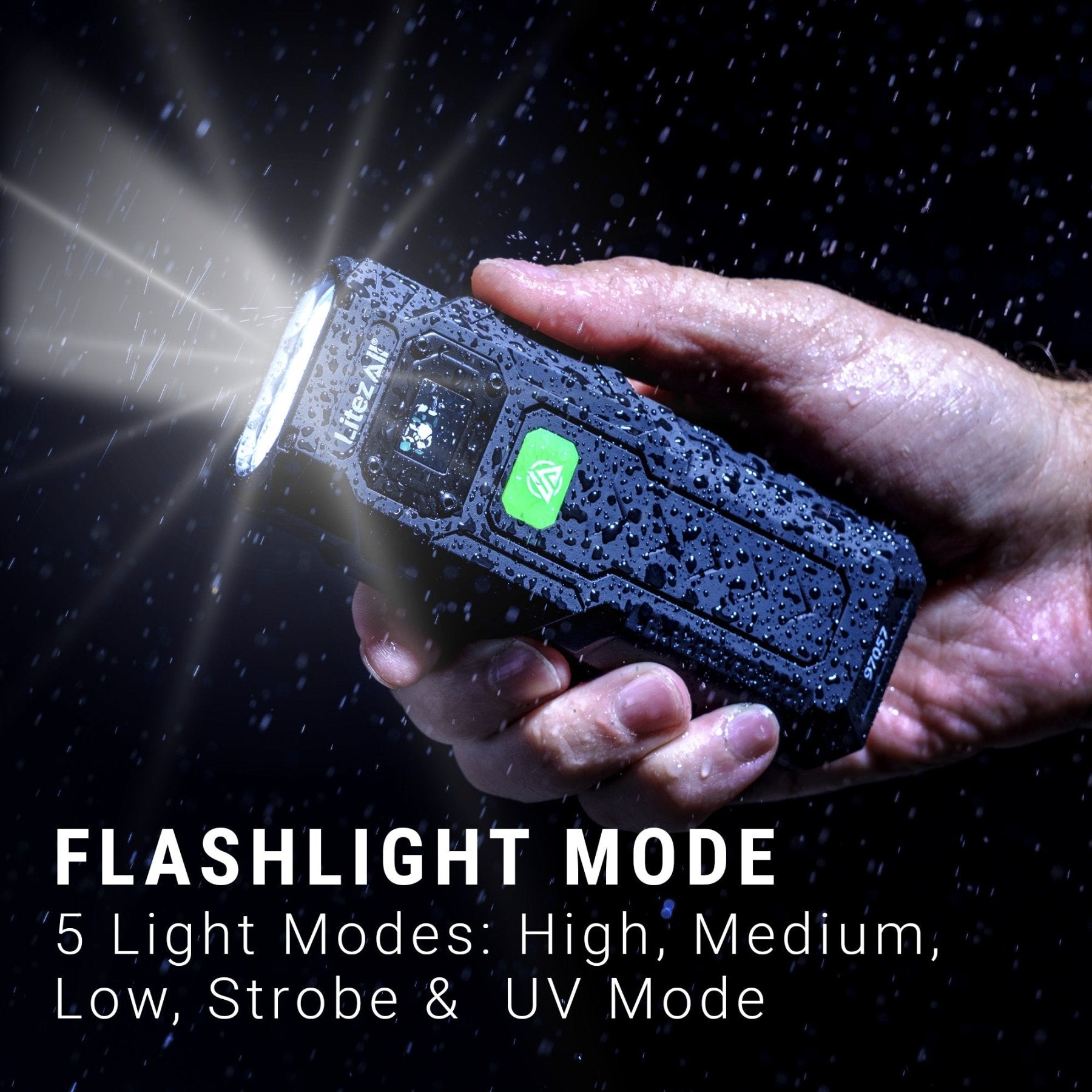 LitezAll® The Litty® Rechargeable Multi-Function Flashlight - LitezAll - Flashlights - 4