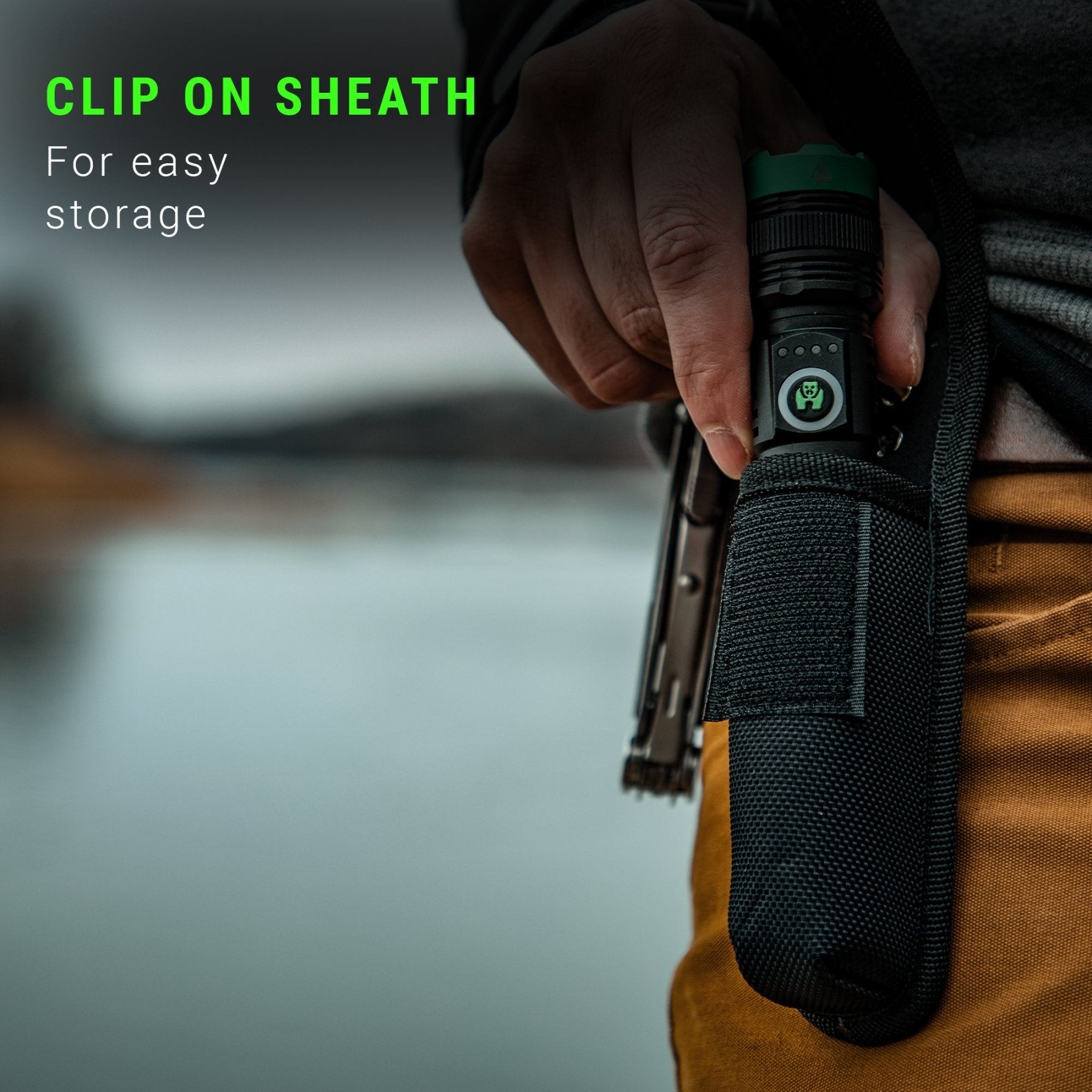 Kodiak 2000 Lumen Rechargeable Tactical Flashlight with Magnetic Charging Kodiak 2000 Lumen Rechargeable Tactical Flashlight with Magnetic Charging