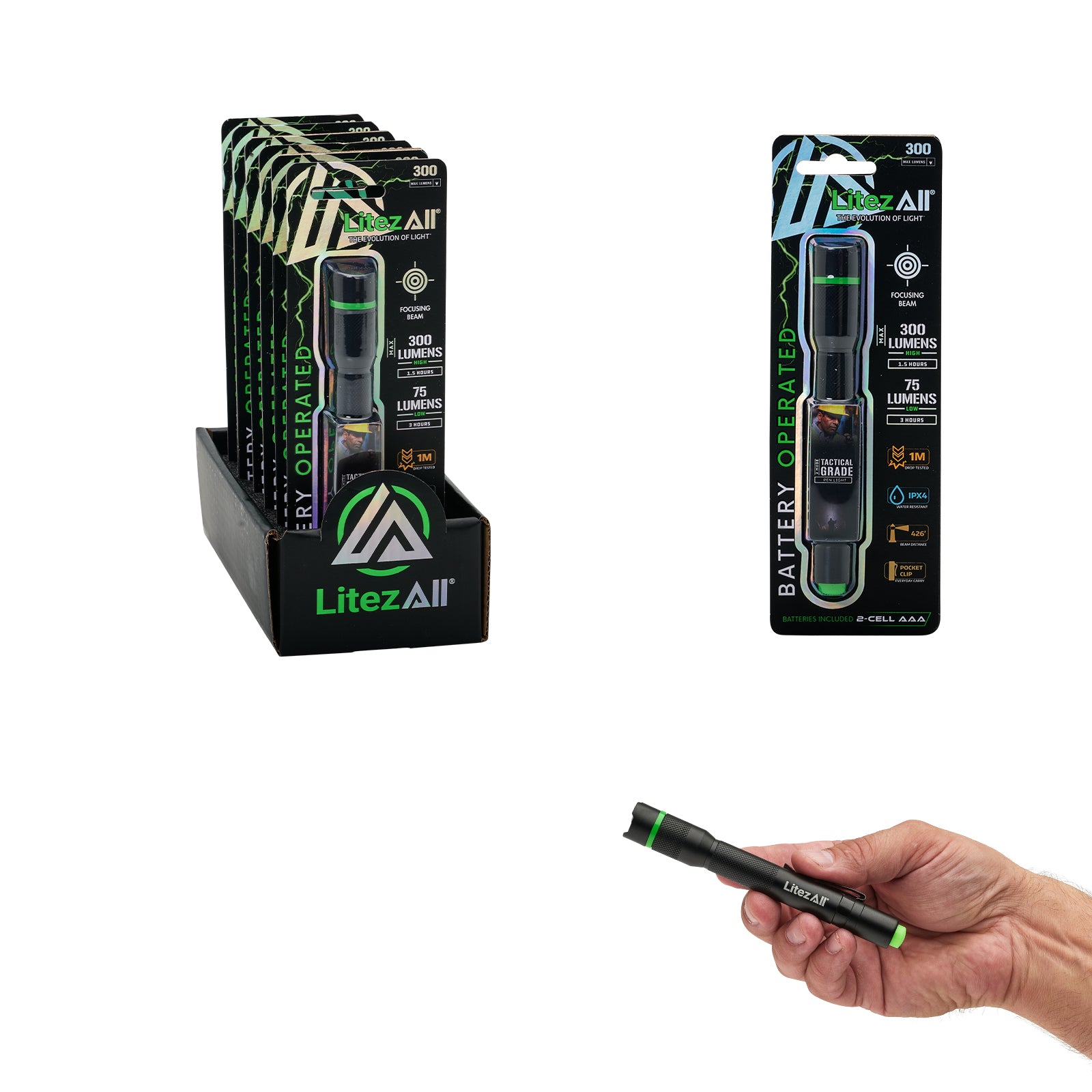 LitezAll® 300 Lumen Pen Light - LitezAll - Pen Lights - 1