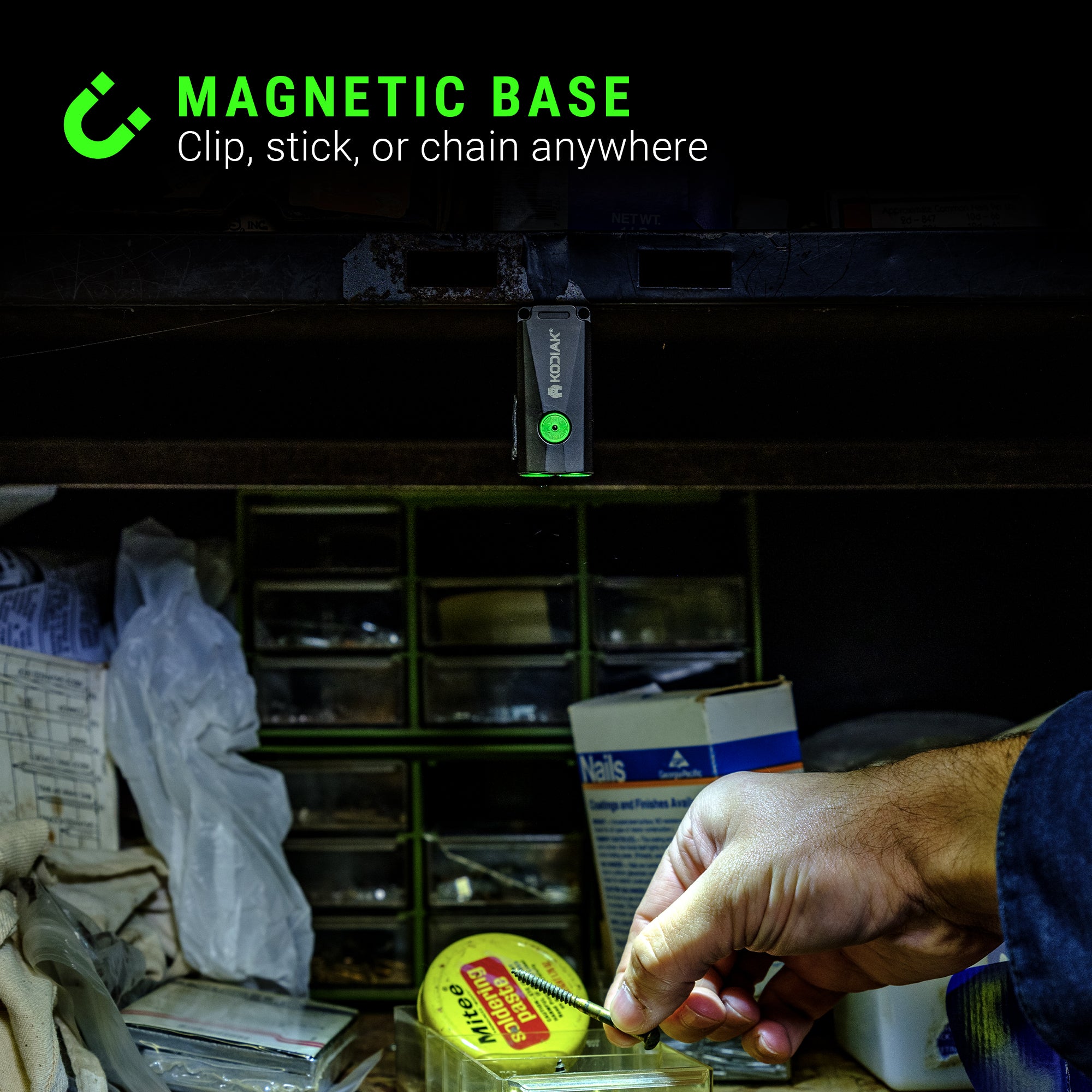 Kodiak® Kompact Rechargeable Cap Light - LitezAll - 8