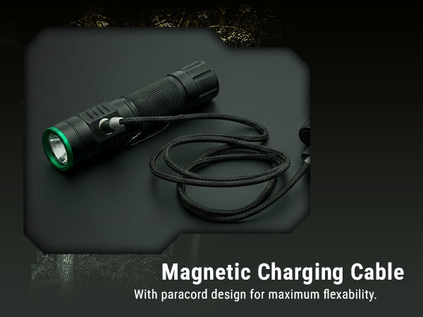Kodiak® The KUB 2.0 Rechargeable 2000 Lumen Compact Tactical Flashligh