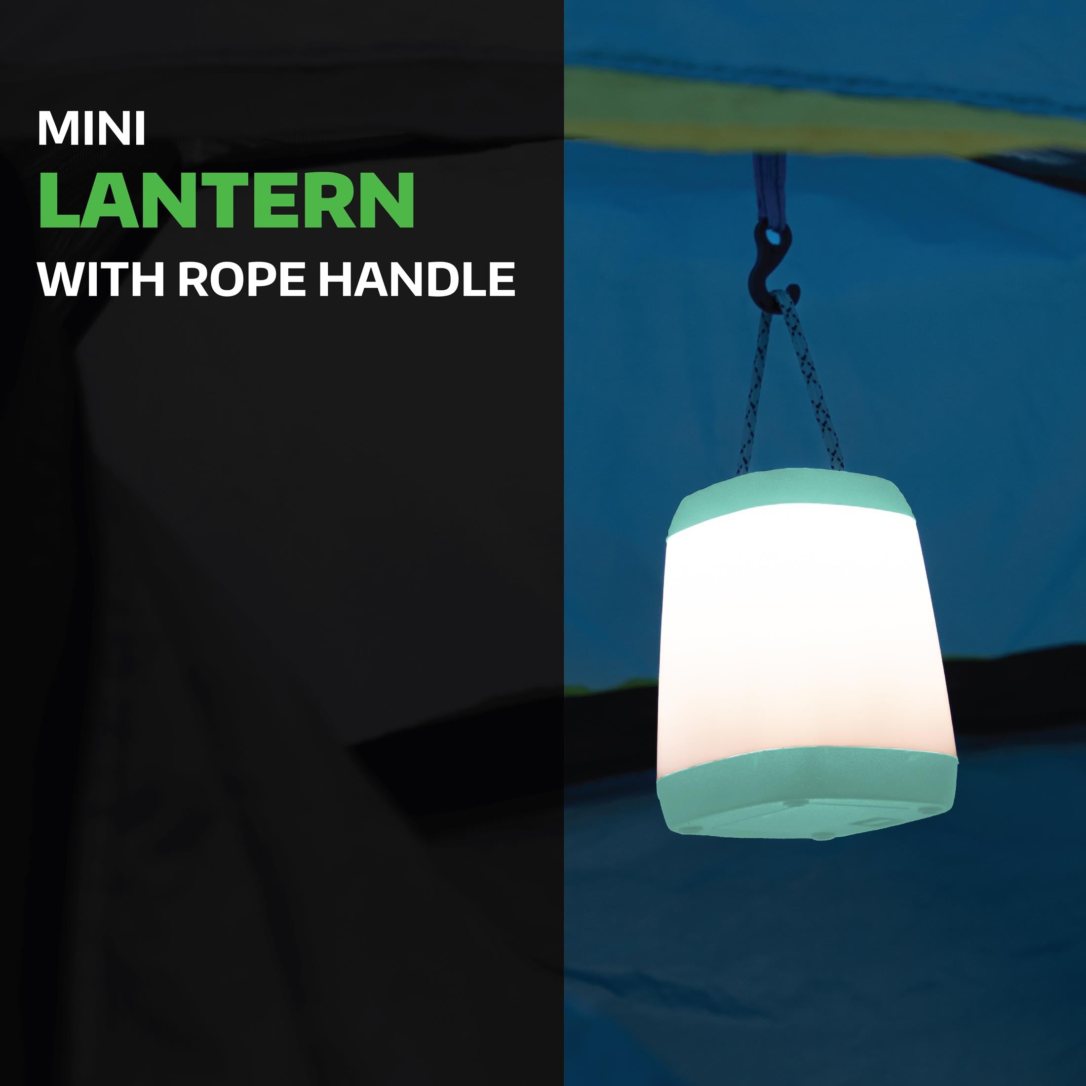 LitezAll® Square Mini Lantern with Rope handle - LitezAll - 8