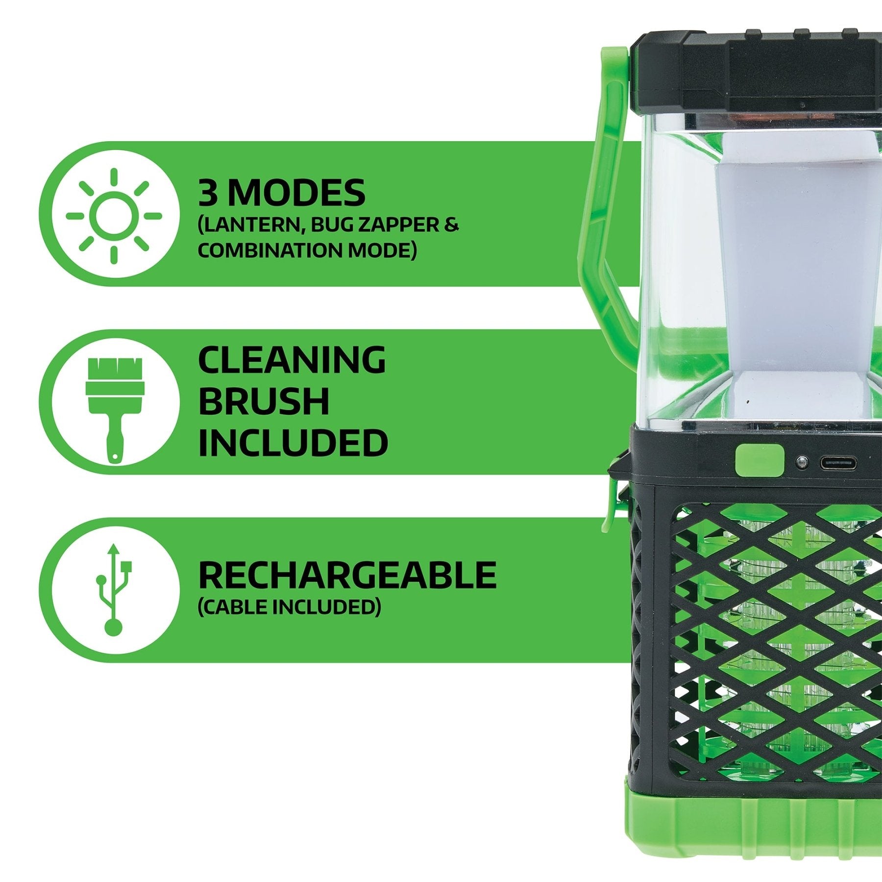 LitezAll® Rechargeable Bug Zapper Lantern - LitezAll - Lanterns - 5