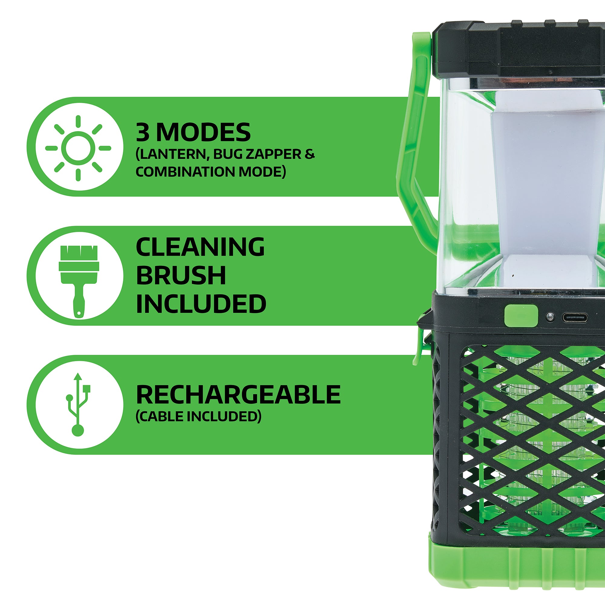 LitezAll® Rechargeable Bug Zapper Lantern