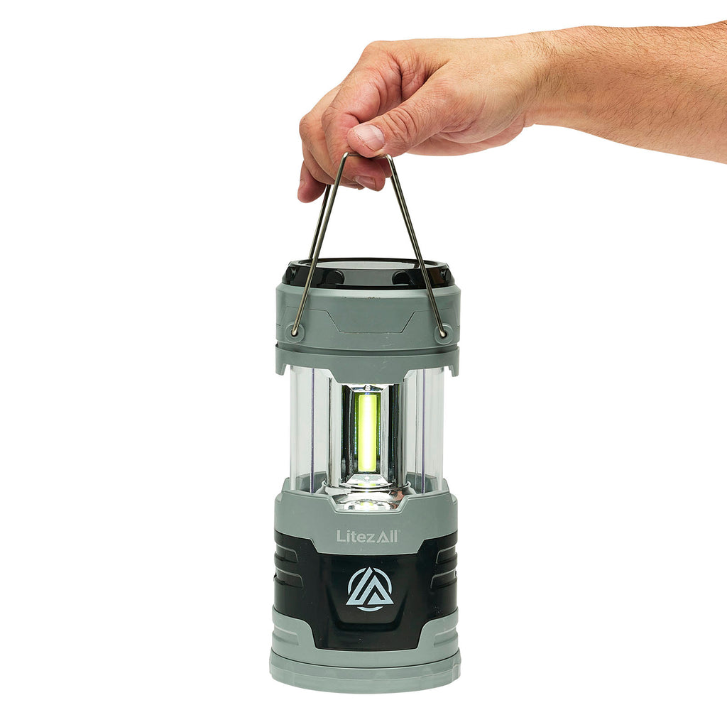 Ozark Trail 200 Lumen LED Battery Powered Lantern, 4 AA Batteries