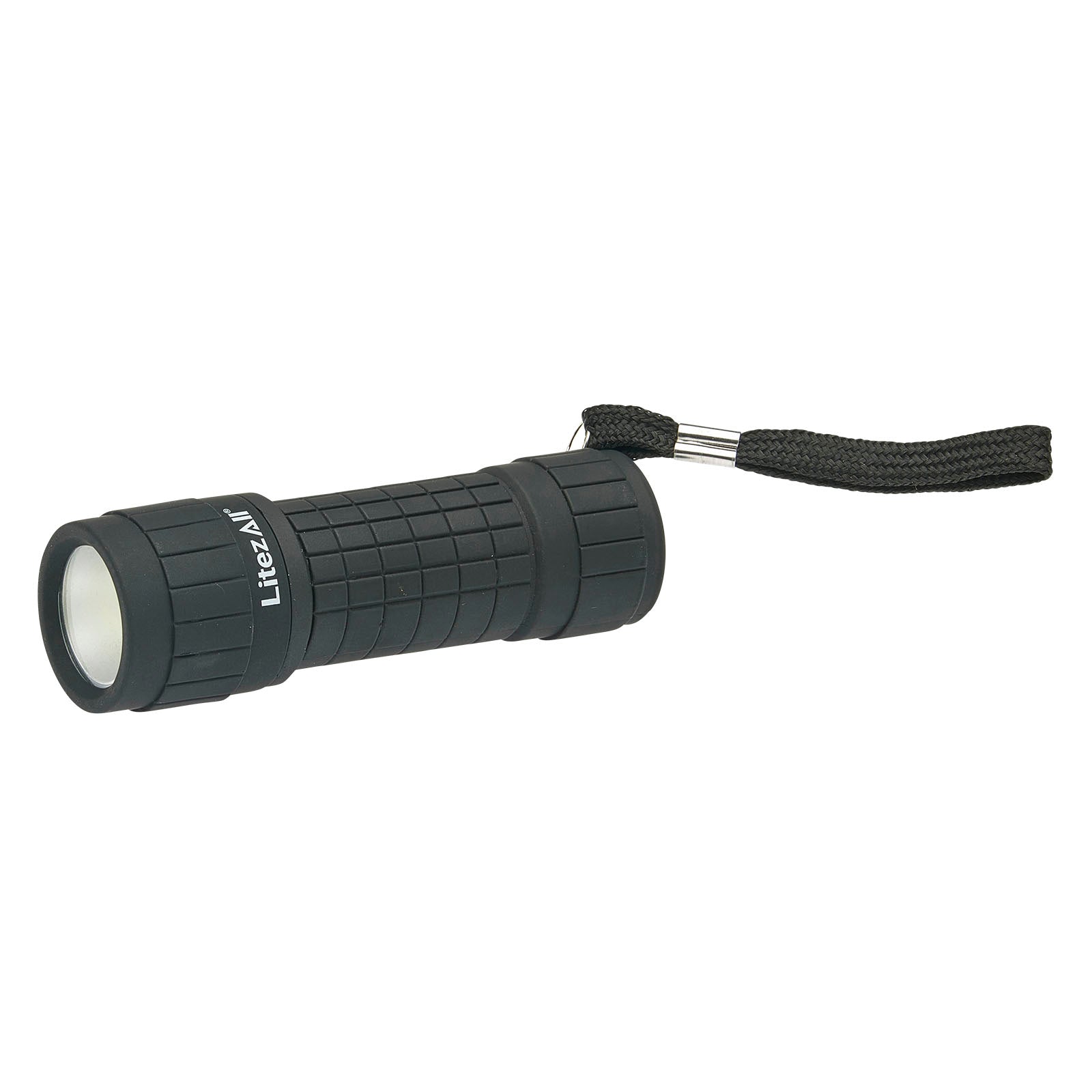 LitezAll Rubber Coated Pocket Flashlight 2 Pack - LitezAll