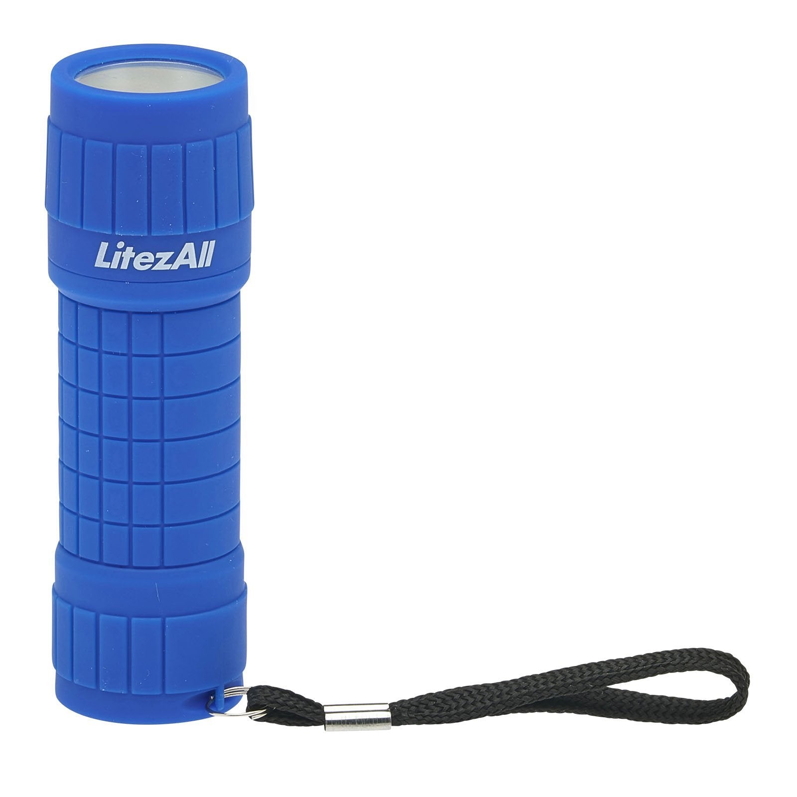 LitezAll 100 Lumen All Weather Rubber Coated Pocket Flashlight