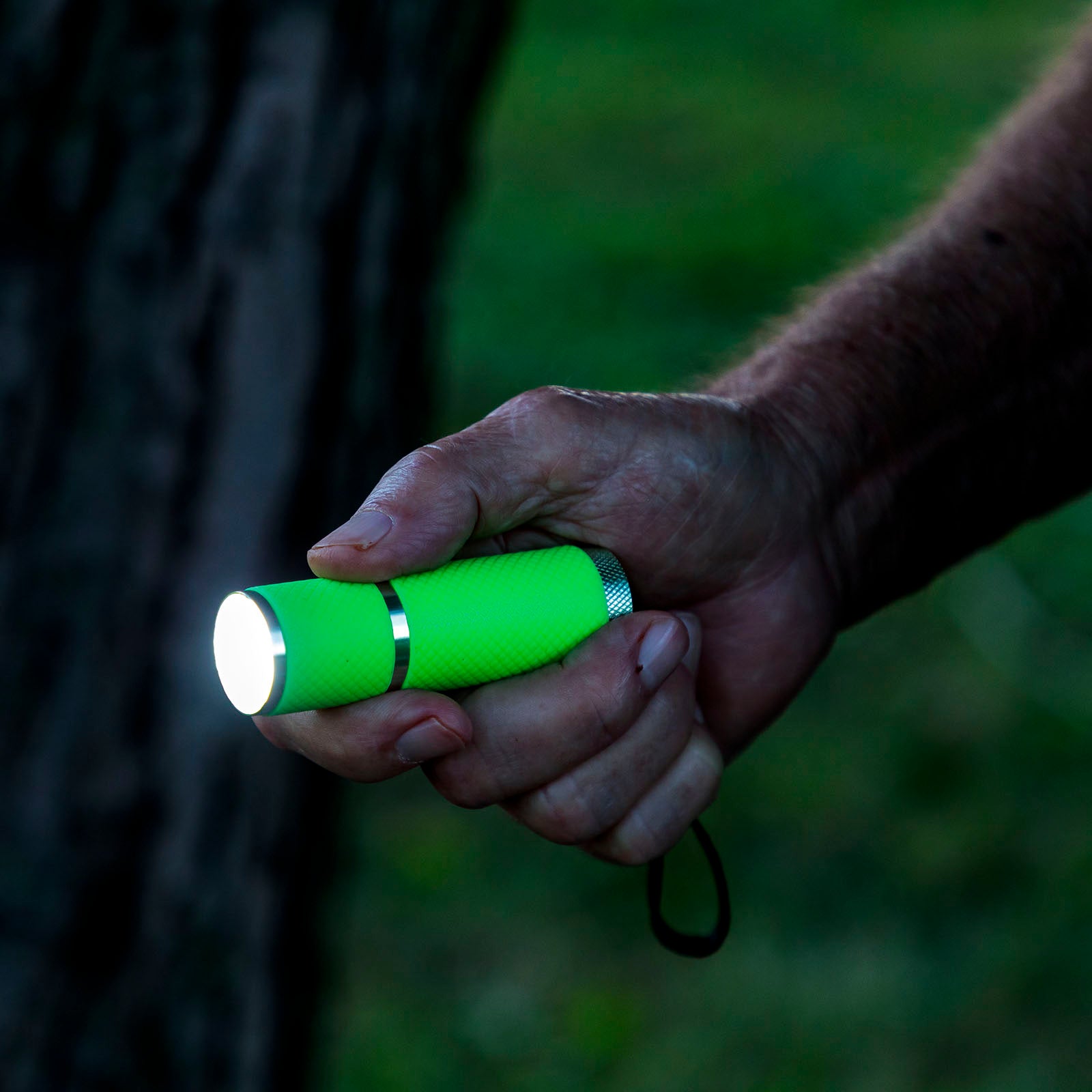 LitezAll Glow In the Dark LED Pocket Flashlight with COB LED