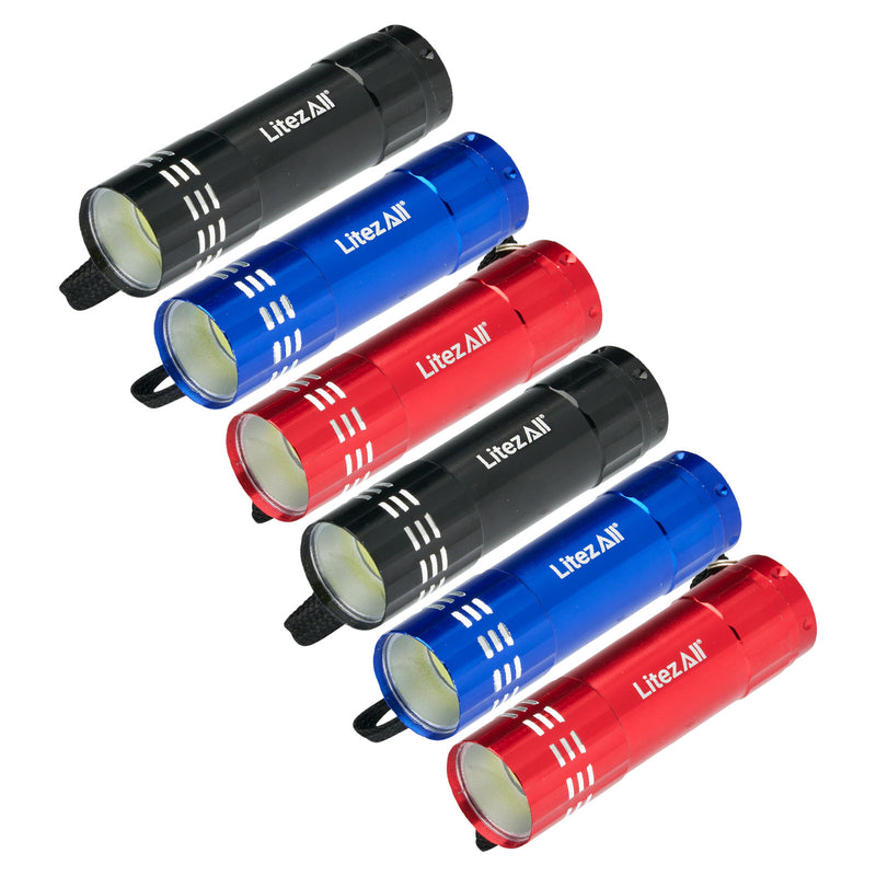 LitezAll Aluminum Pocket Flashlight 6 Pack - LitezAll - Flashlights - 1