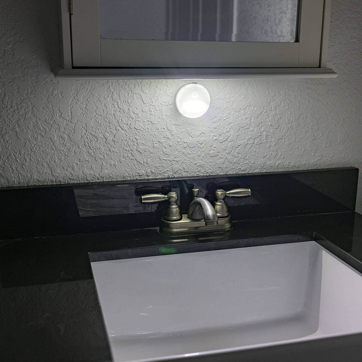 LitezAll Motion Activated Puck Lights 2 Pack LitezAll