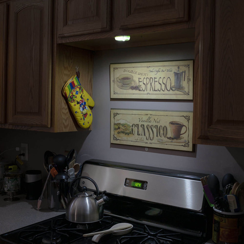 LitezAll Motion Activated Puck Lights 2 Pack LitezAll