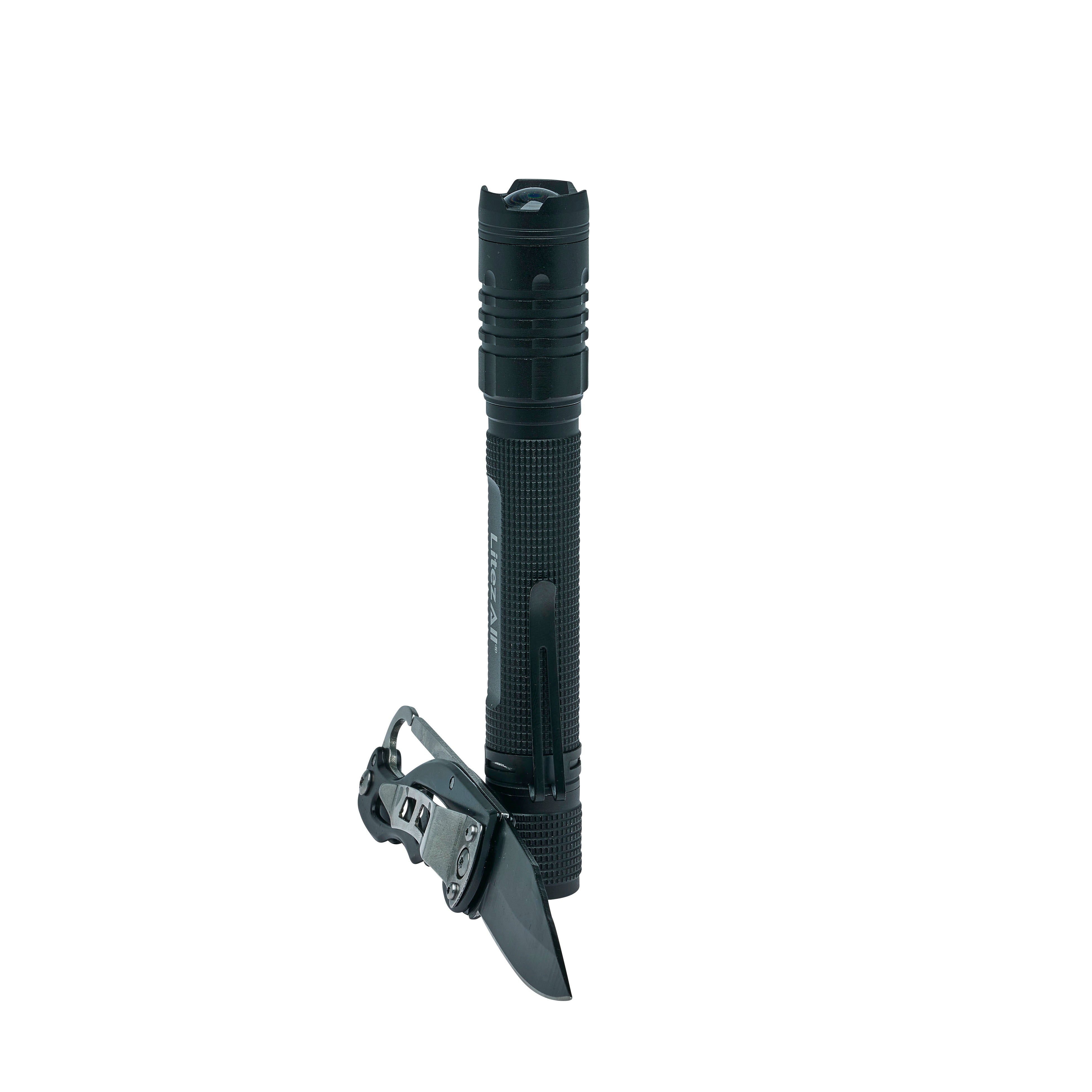 LitezAll 280 Lumen Tactical Flashlight and Pocket Knife Combo - LitezAll - Combo - 46