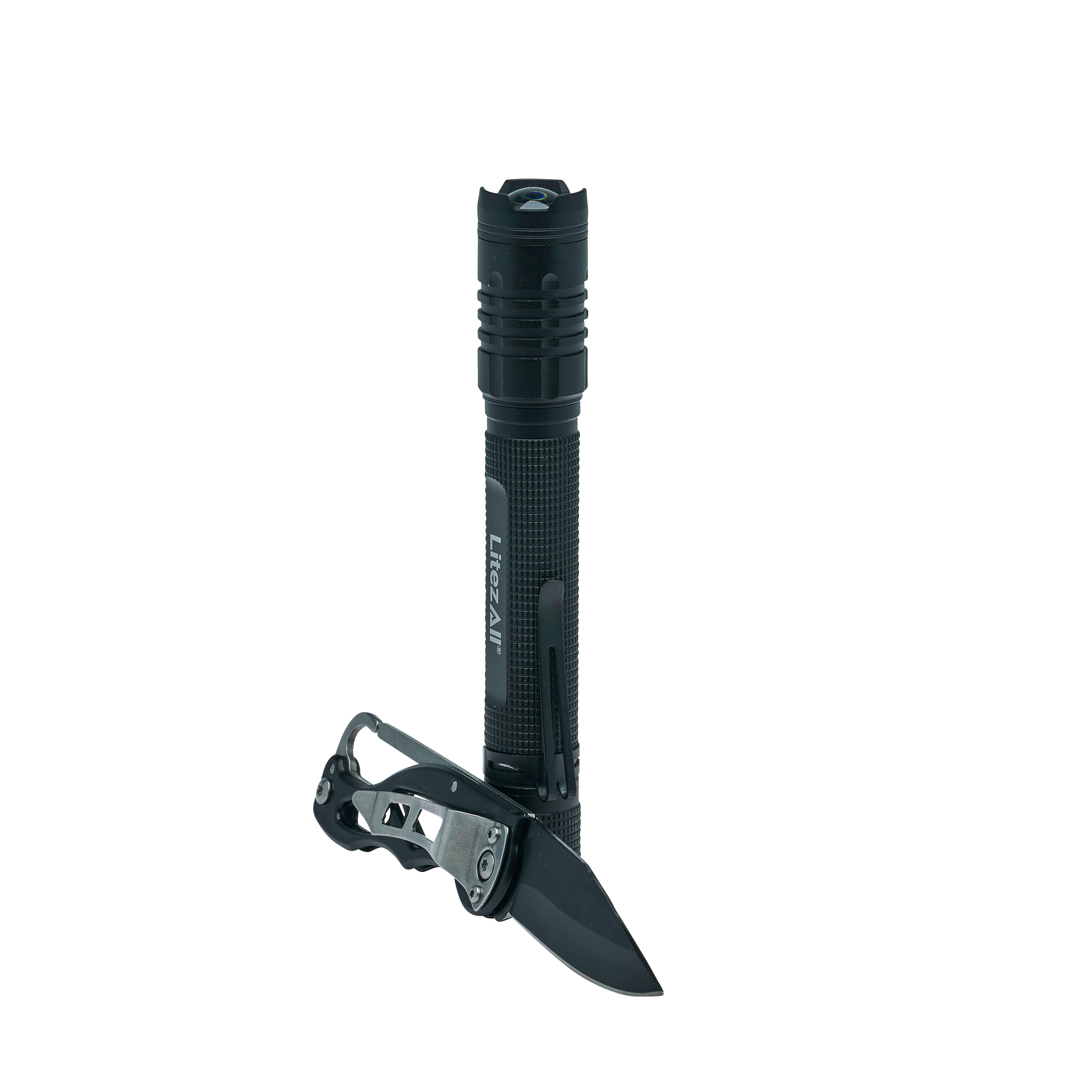 LitezAll 280 Lumen Tactical Flashlight and Pocket Knife Combo - LitezAll - Combo - 47