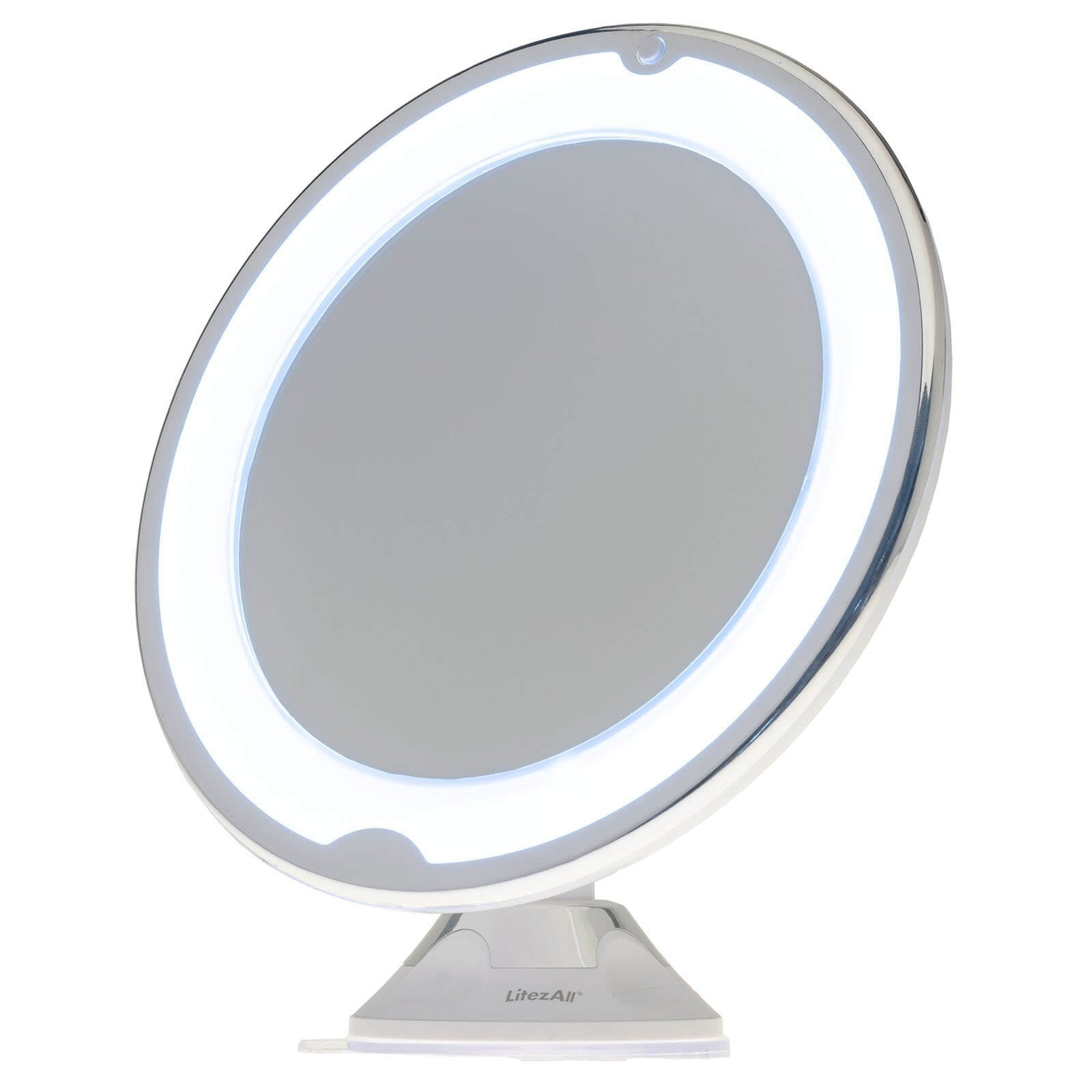 LitezAll Battery Powered Make-Up Mirror with Suction Cup Base - LitezAll - Wireless Lighting Solutions - 1