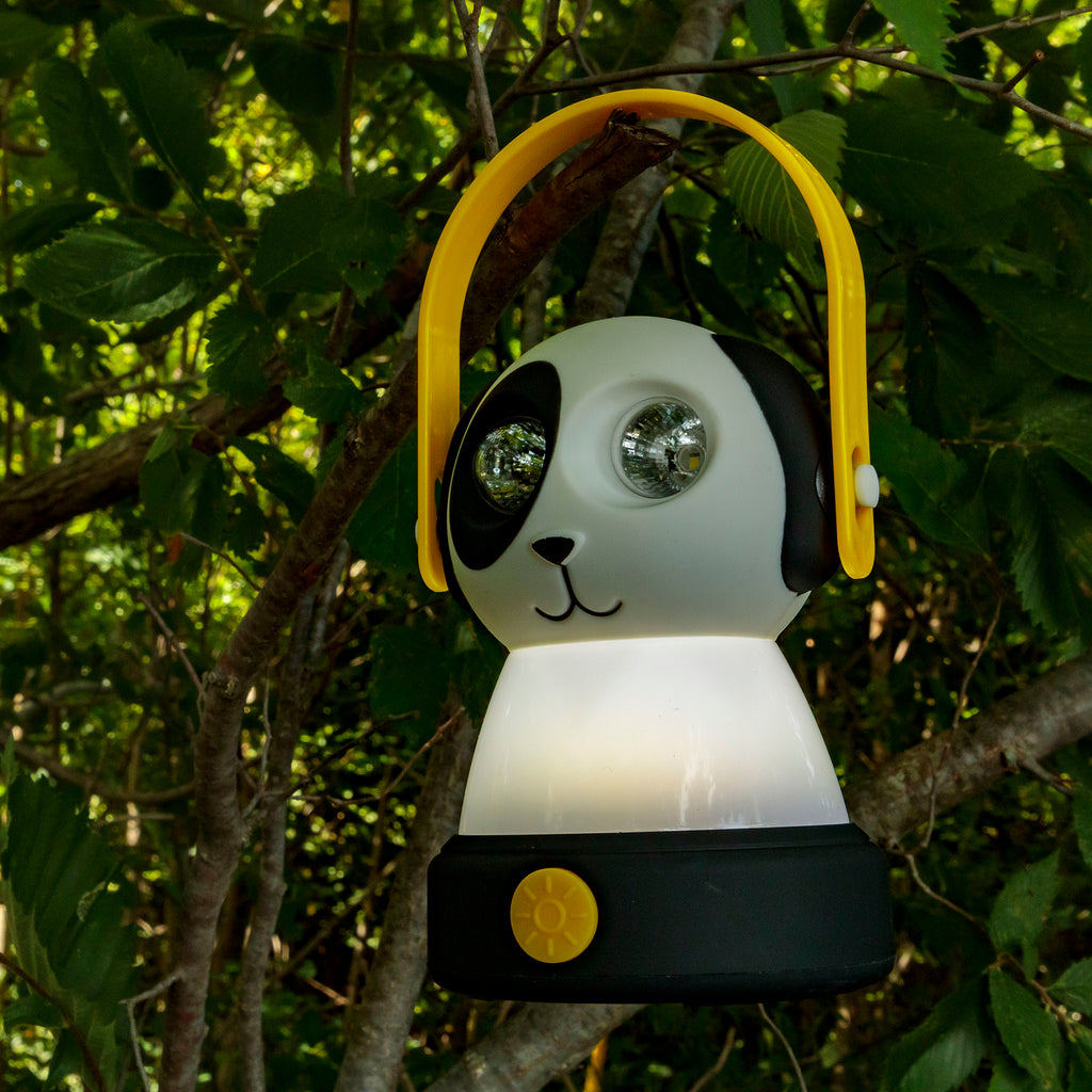 LitezAll Dog Themed Headlamp and Lantern Combo Pack