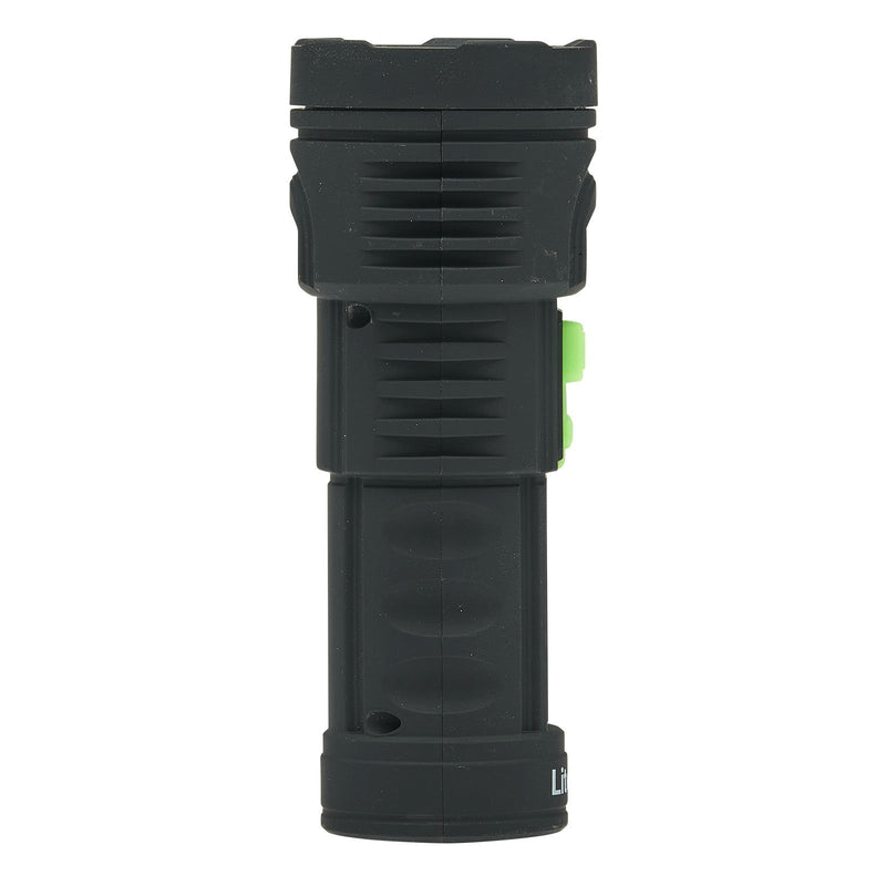 LitezAll TPR Coated Rechargeable Flashlight with Work Light - LitezAll - Tactical Flashlights - 9
