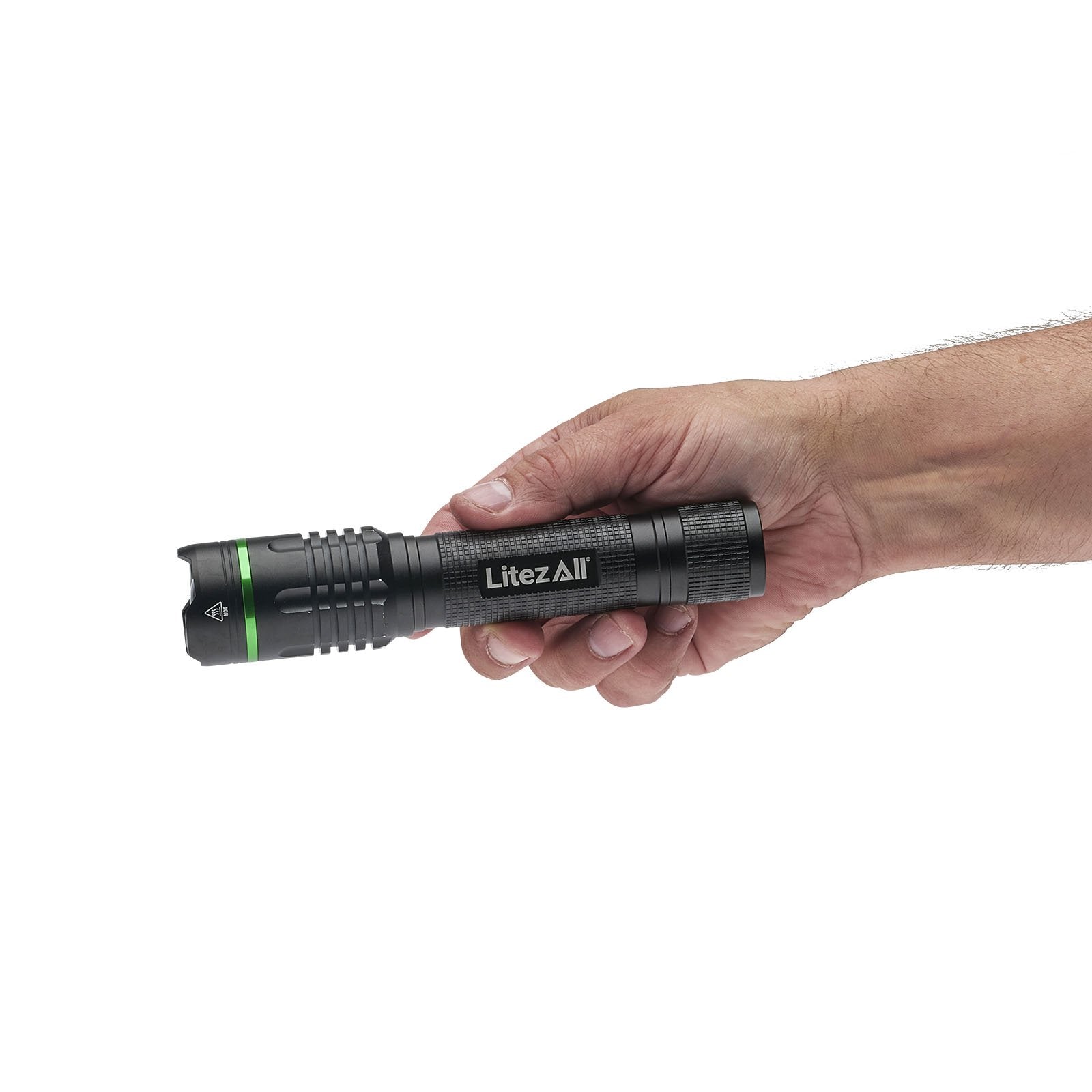 LitezAll Thin Rechargeable 1000 Lumen Tactical Flashlight - LitezAll - Tactical Flashlights - 2
