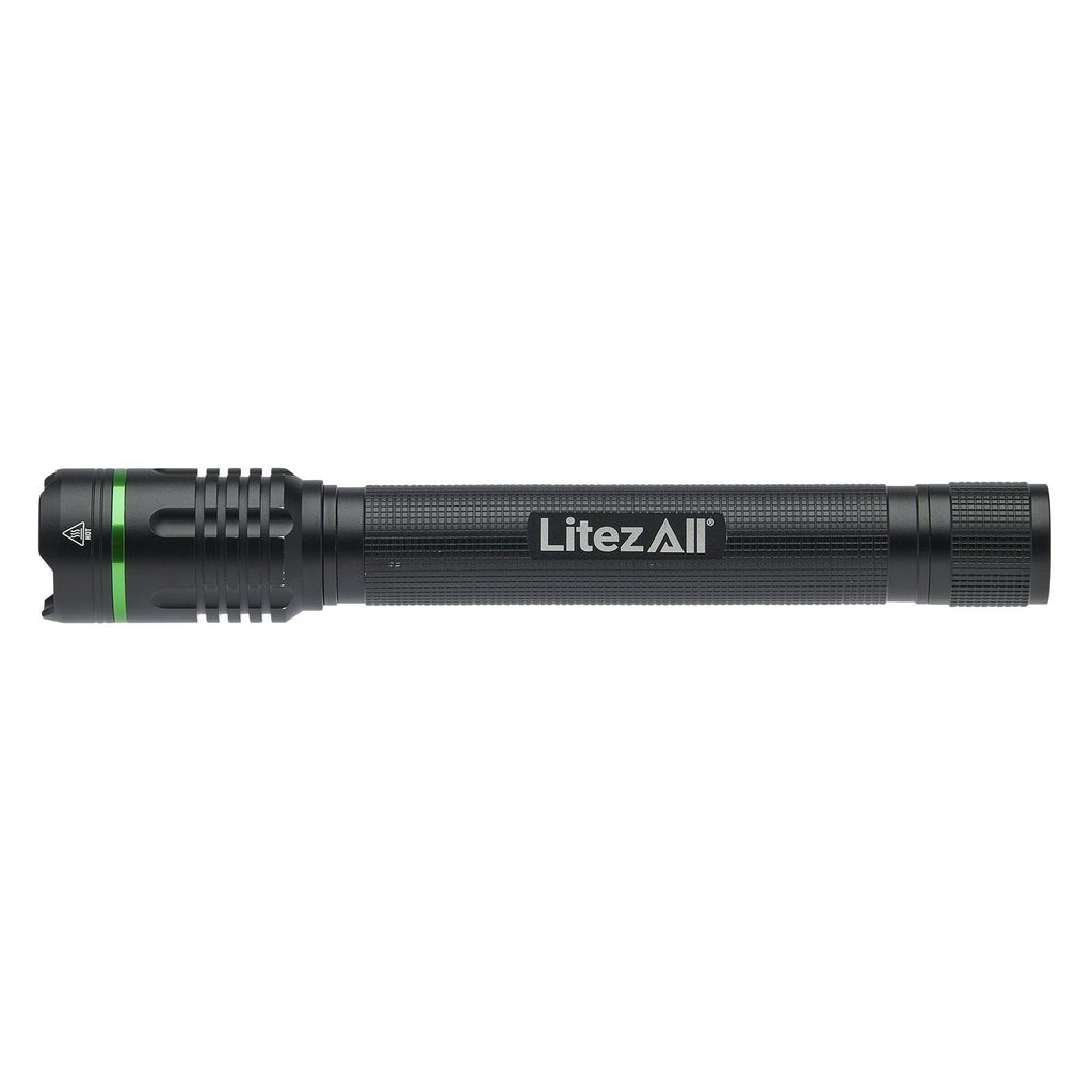 LitezAll Rechargeable Thin 2000 Lumen Tactical Flashlight