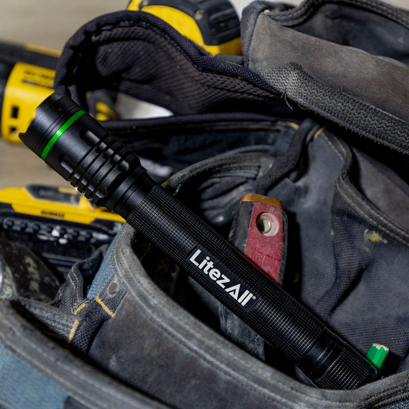 LitezAll Rechargeable Thin 2000 Lumen Tactical Flashlight - LitezAll - Tactical Flashlights - 4