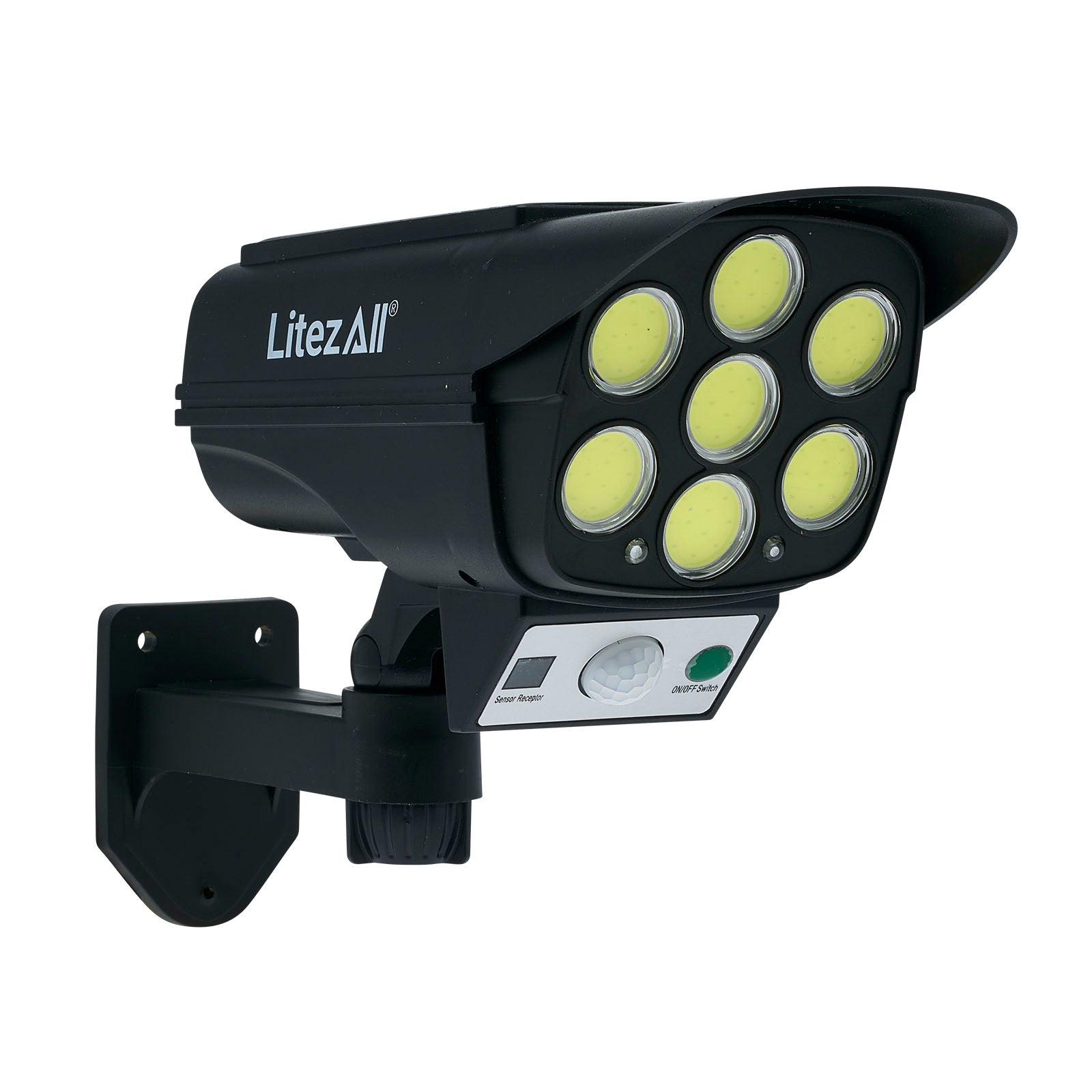 LitezAll 500 Lumen Solar Security Light - LitezAll