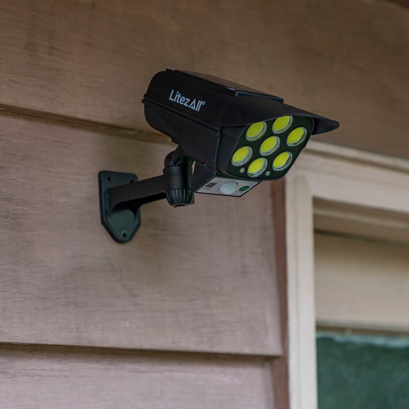 LitezAll 500 Lumen Solar Security Light - LitezAll