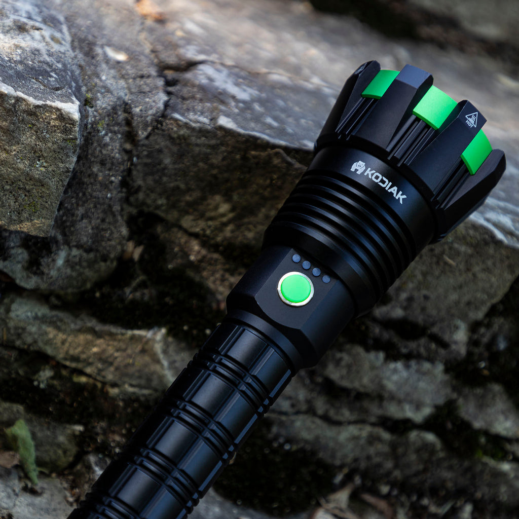 Kodiak® Kolossus 15000 Lumen Rechargeable Tactical Flashlight - LitezAll