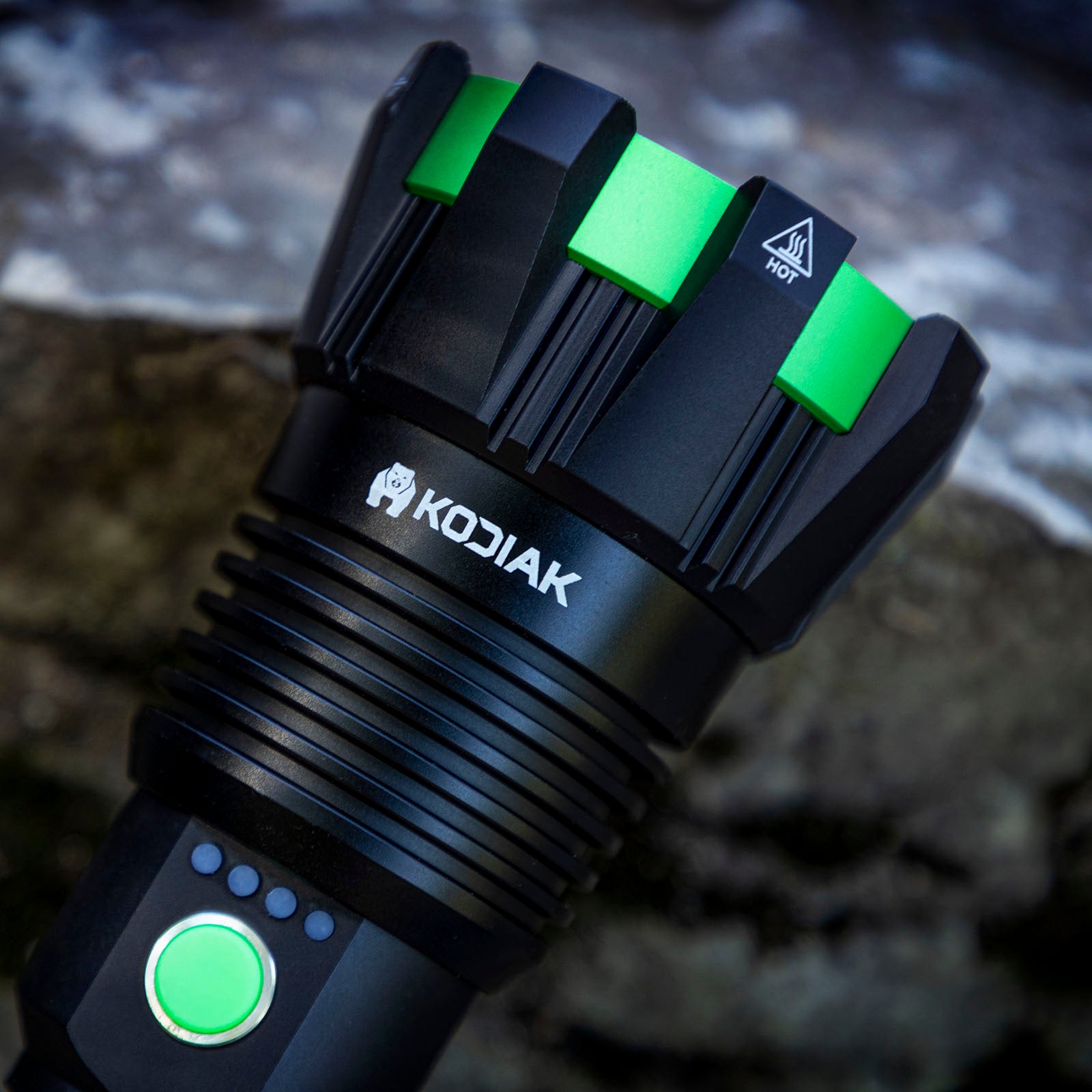 Kodiak® Kolossus 15000 Lumen Rechargeable Tactical Flashlight - LitezAll