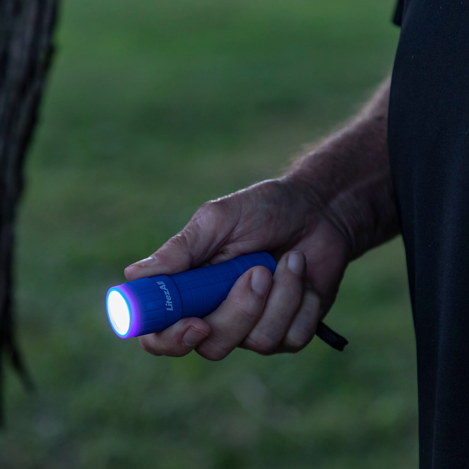 LitezAll Rubber Coated Pocket Flashlight 2 Pack
