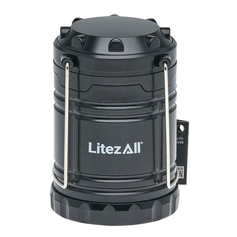 LitezAll Pull Up Lantern with Simulated Flame - LitezAll - Lanterns - 1