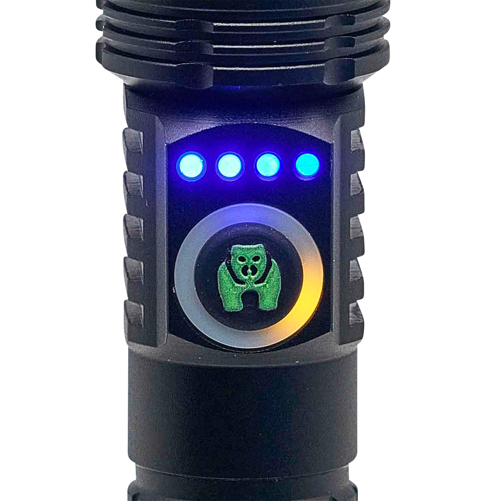 Kodiak 1000 Lumen Rechargeable Tactical Flashlight with Charging LitezAll