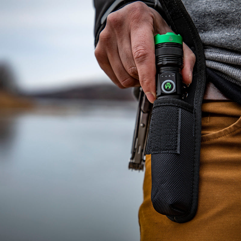 Kodiak 2000 Lumen Rechargeable Tactical Flashlight with Magnetic Charging