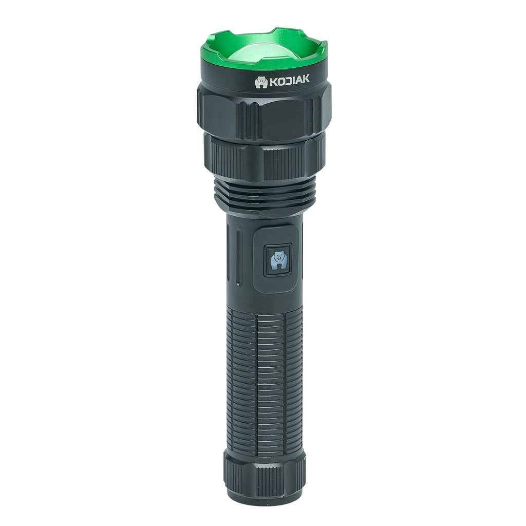 LitezAll Kodiak Tactical Flashlight 1 Mile Beam Magnetic Base Aerospace Aluminum